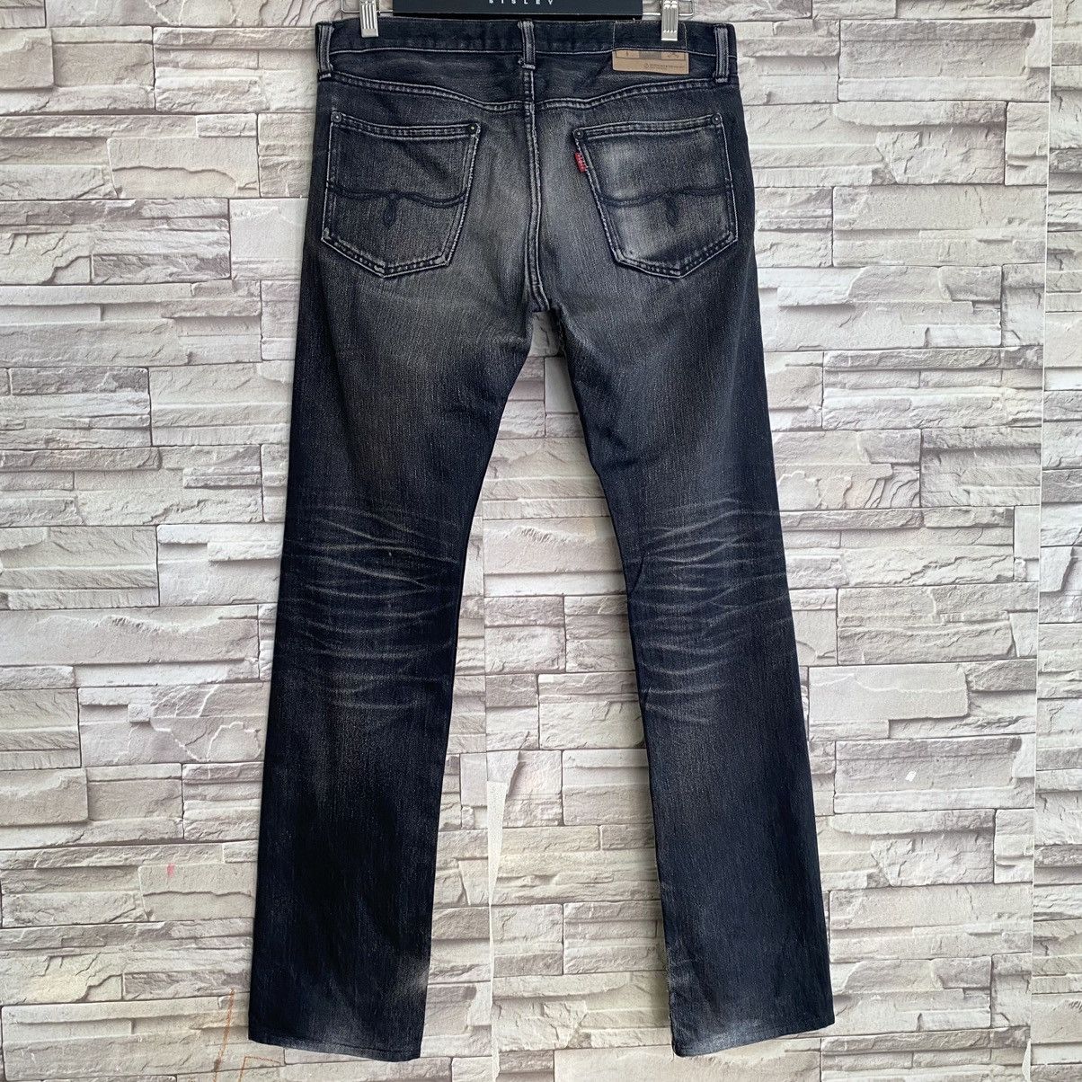 QUENCHLOUD QUENCHLOUD Distressed Denim Jeans Keep The Faith Size US 33 - 9 Thumbnail