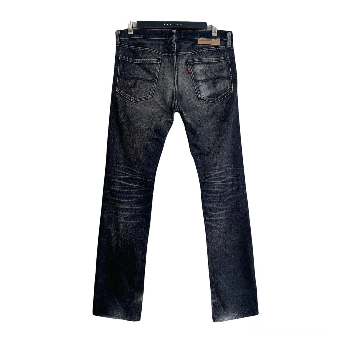 QUENCHLOUD QUENCHLOUD Distressed Denim Jeans Keep The Faith Size US 33 - 2 Thumbnail