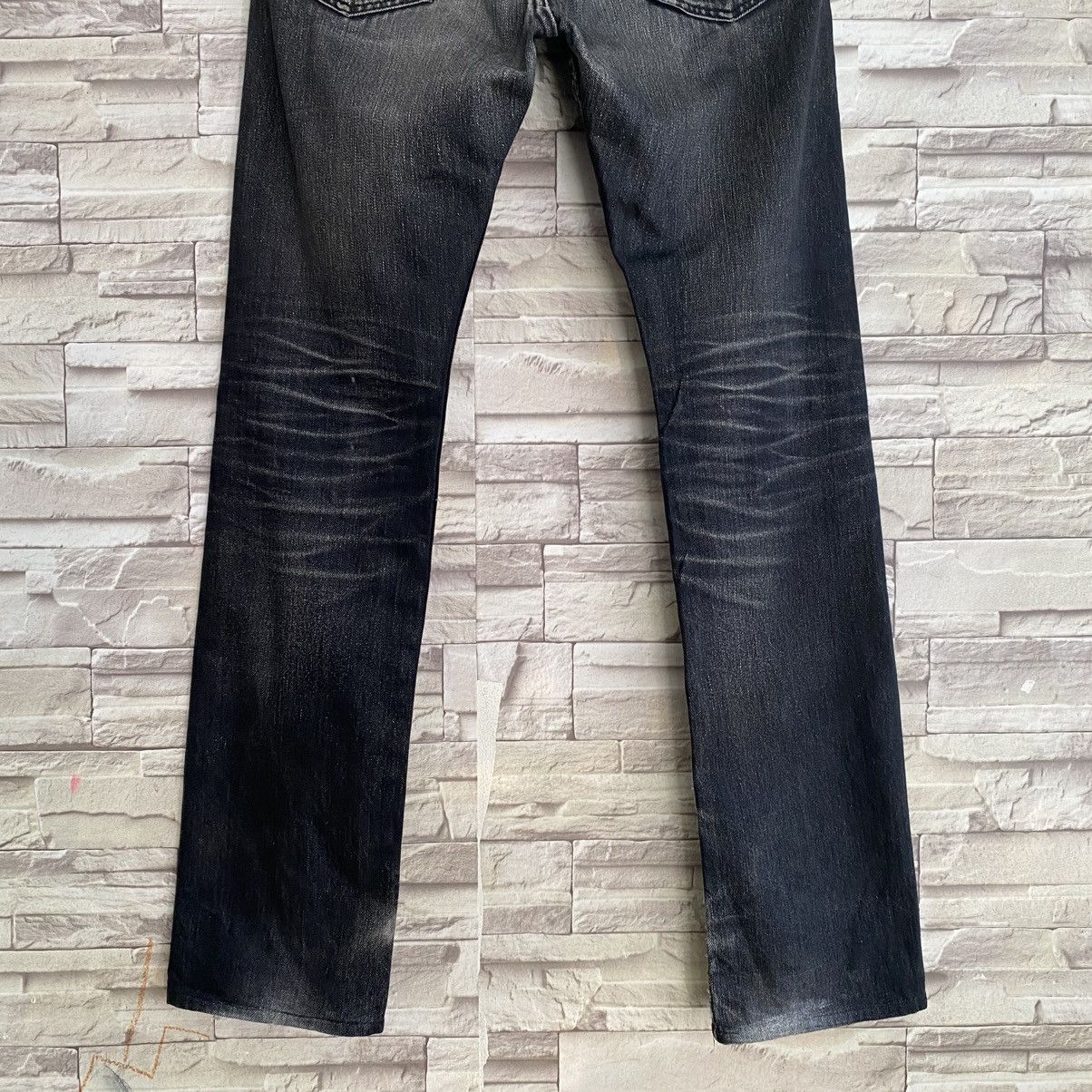 QUENCHLOUD QUENCHLOUD Distressed Denim Jeans Keep The Faith Size US 33 - 11 Thumbnail