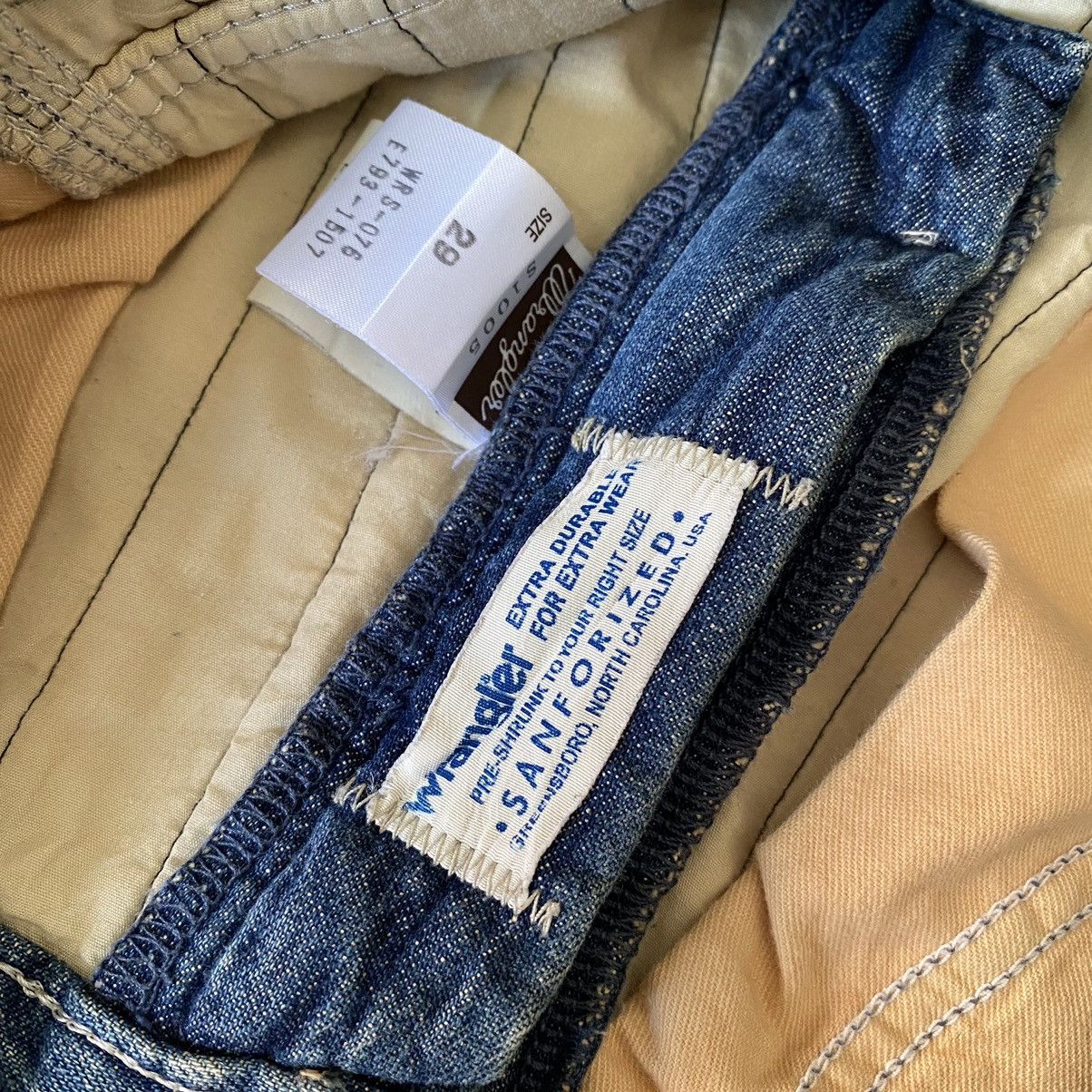 N.Hoolywood Wrangler x N.Hoolywood Denim Quilted Jeans Size US 29 - 14 Thumbnail