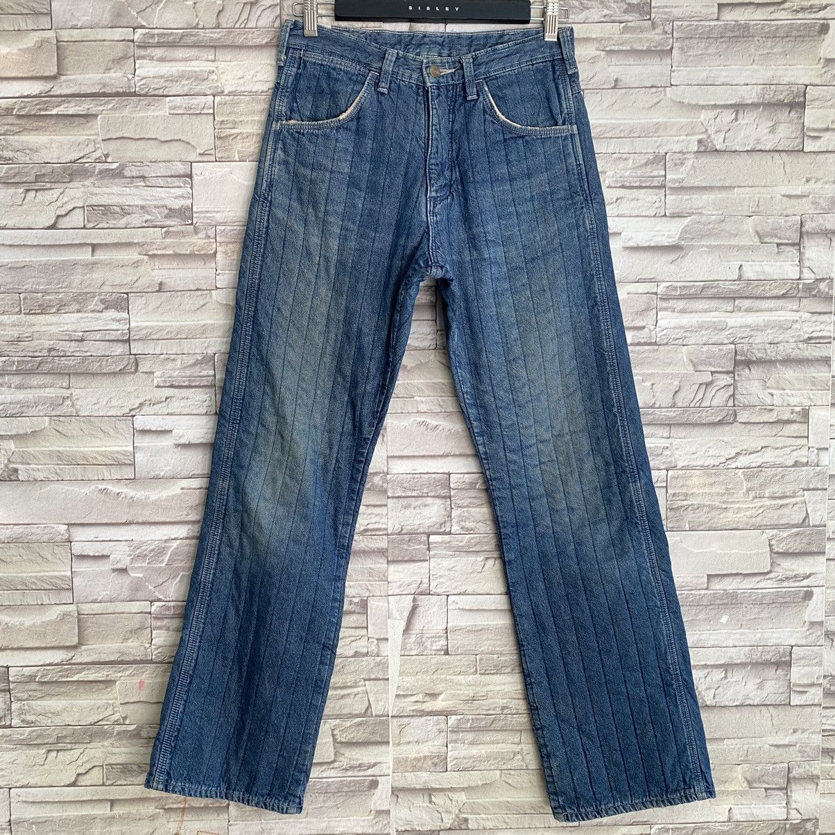 N.Hoolywood Wrangler x N.Hoolywood Denim Quilted Jeans Size US 29 - 4 Thumbnail