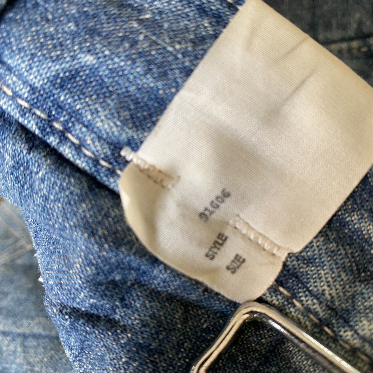 N.Hoolywood Wrangler x N.Hoolywood Denim Quilted Jeans Size US 29 - 13 Thumbnail