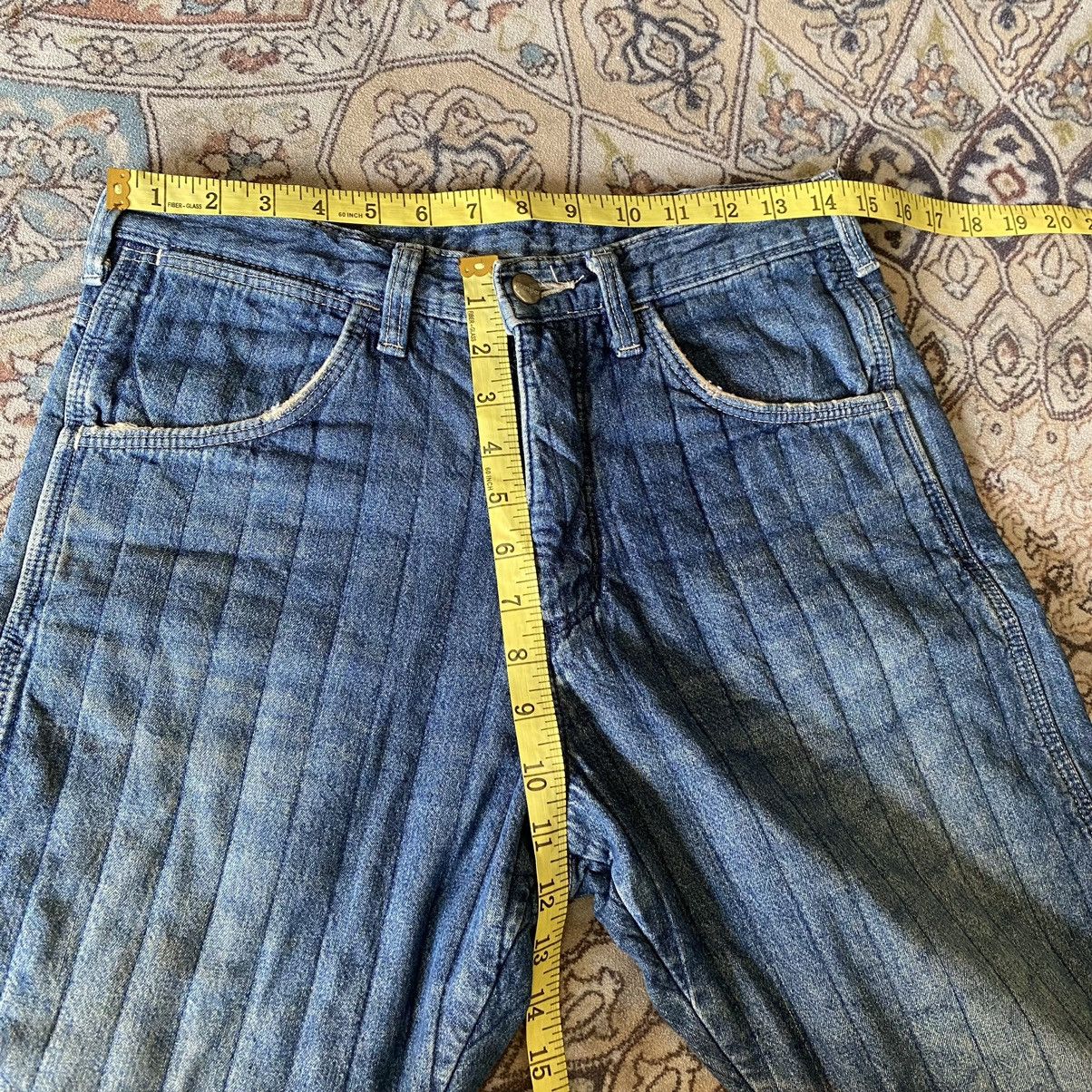 N.Hoolywood Wrangler x N.Hoolywood Denim Quilted Jeans Size US 29 - 17 Thumbnail