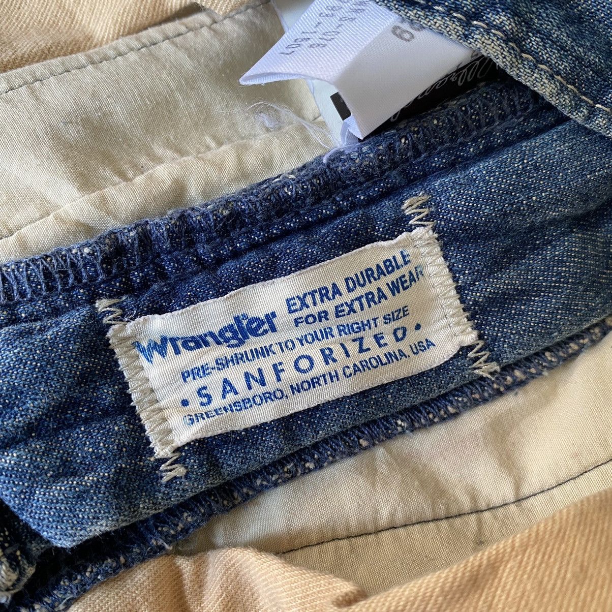 N.Hoolywood Wrangler x N.Hoolywood Denim Quilted Jeans Size US 29 - 16 Thumbnail