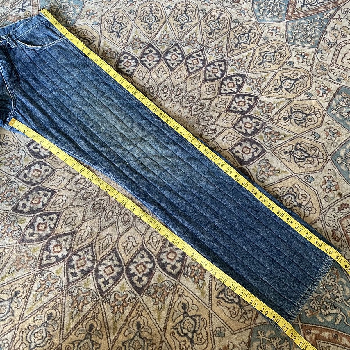 N.Hoolywood Wrangler x N.Hoolywood Denim Quilted Jeans Size US 29 - 18 Thumbnail