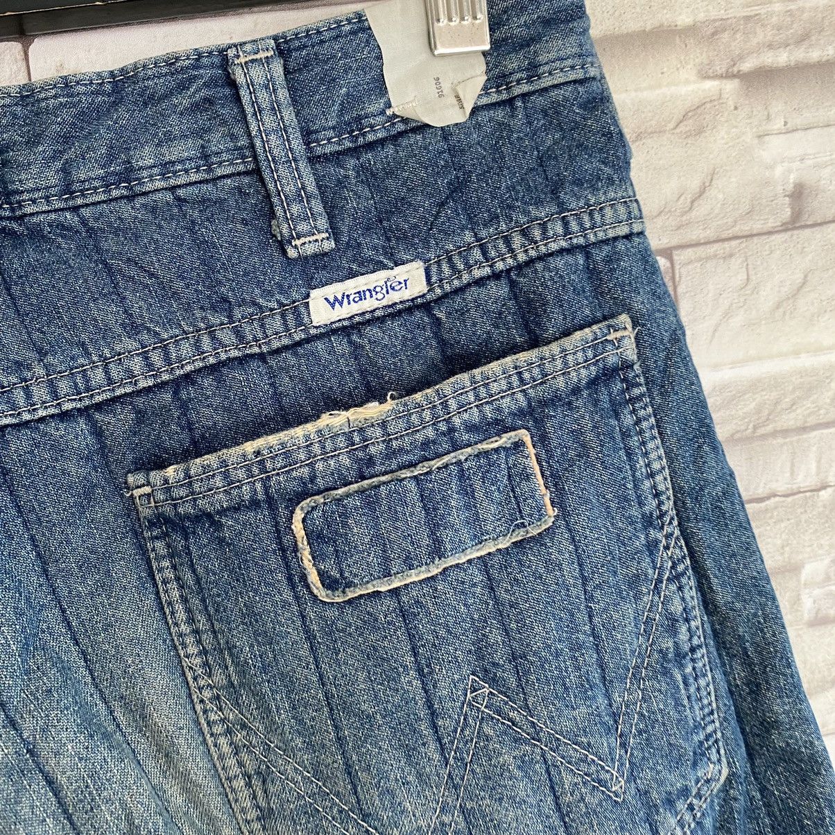 N.Hoolywood Wrangler x N.Hoolywood Denim Quilted Jeans Size US 29 - 12 Thumbnail