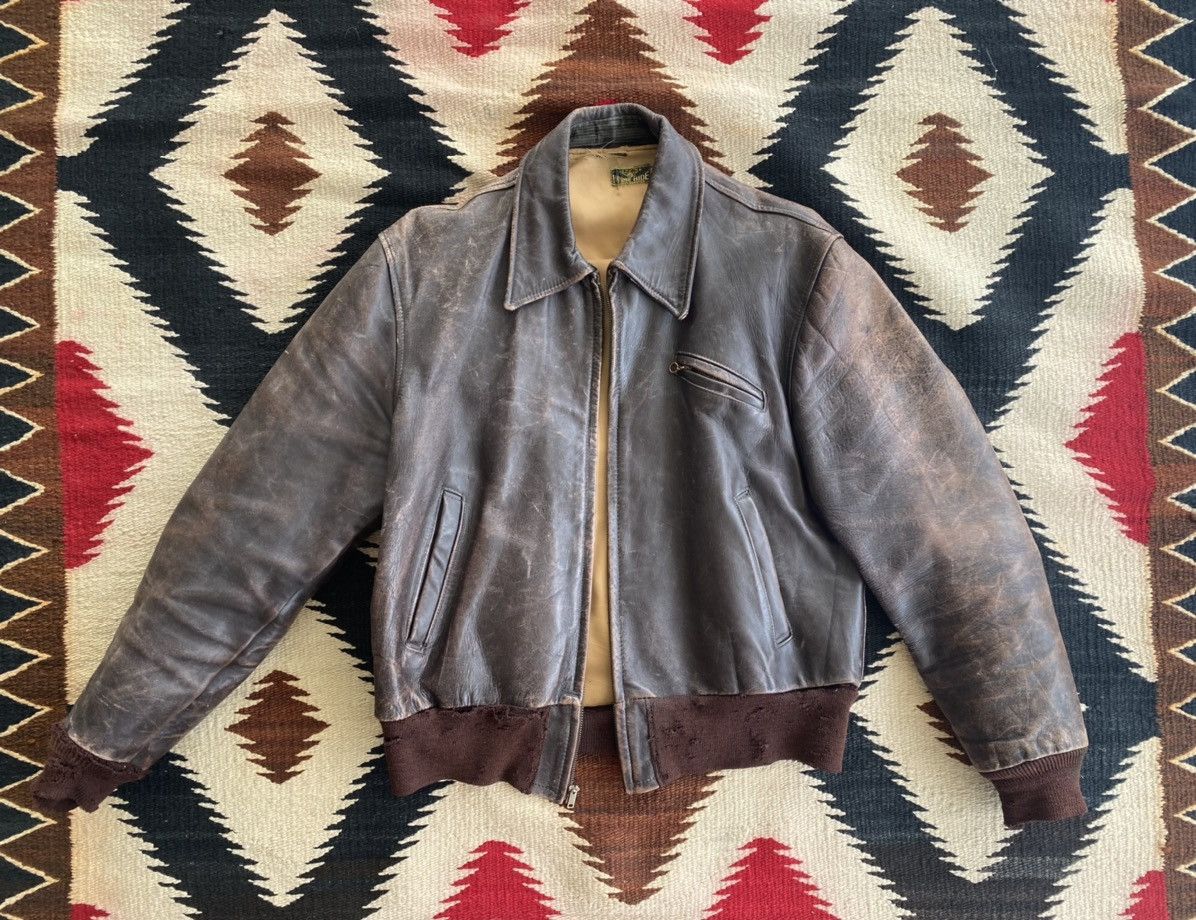 RRL Ralph Lauren × Vintage RRL Vintage Collection 1940s Horsehide ...