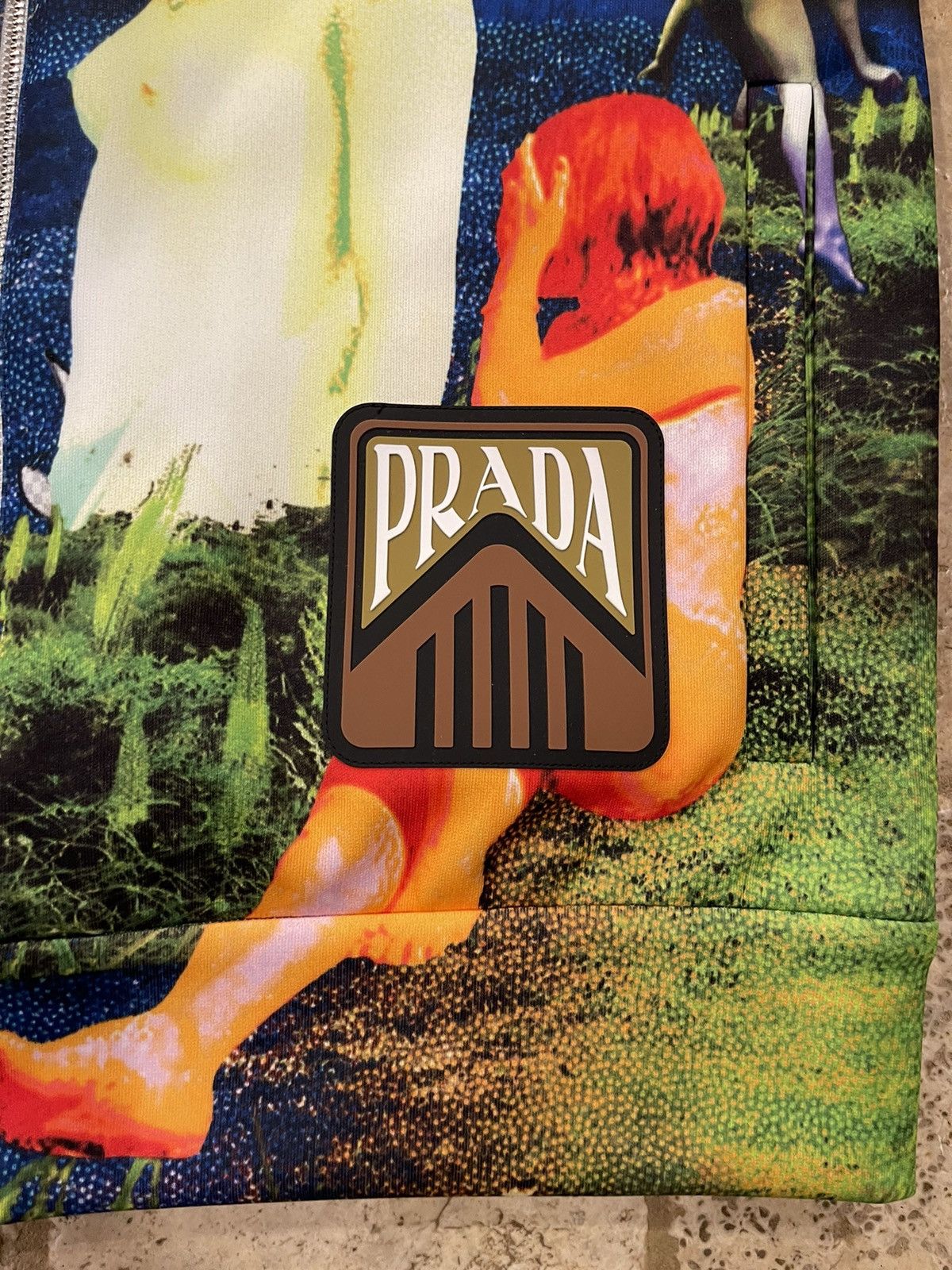 Prada Prada Psychedelic Multicolor Track Jacket 2019 Size US S / EU 44-46 / 1 - 6 Thumbnail