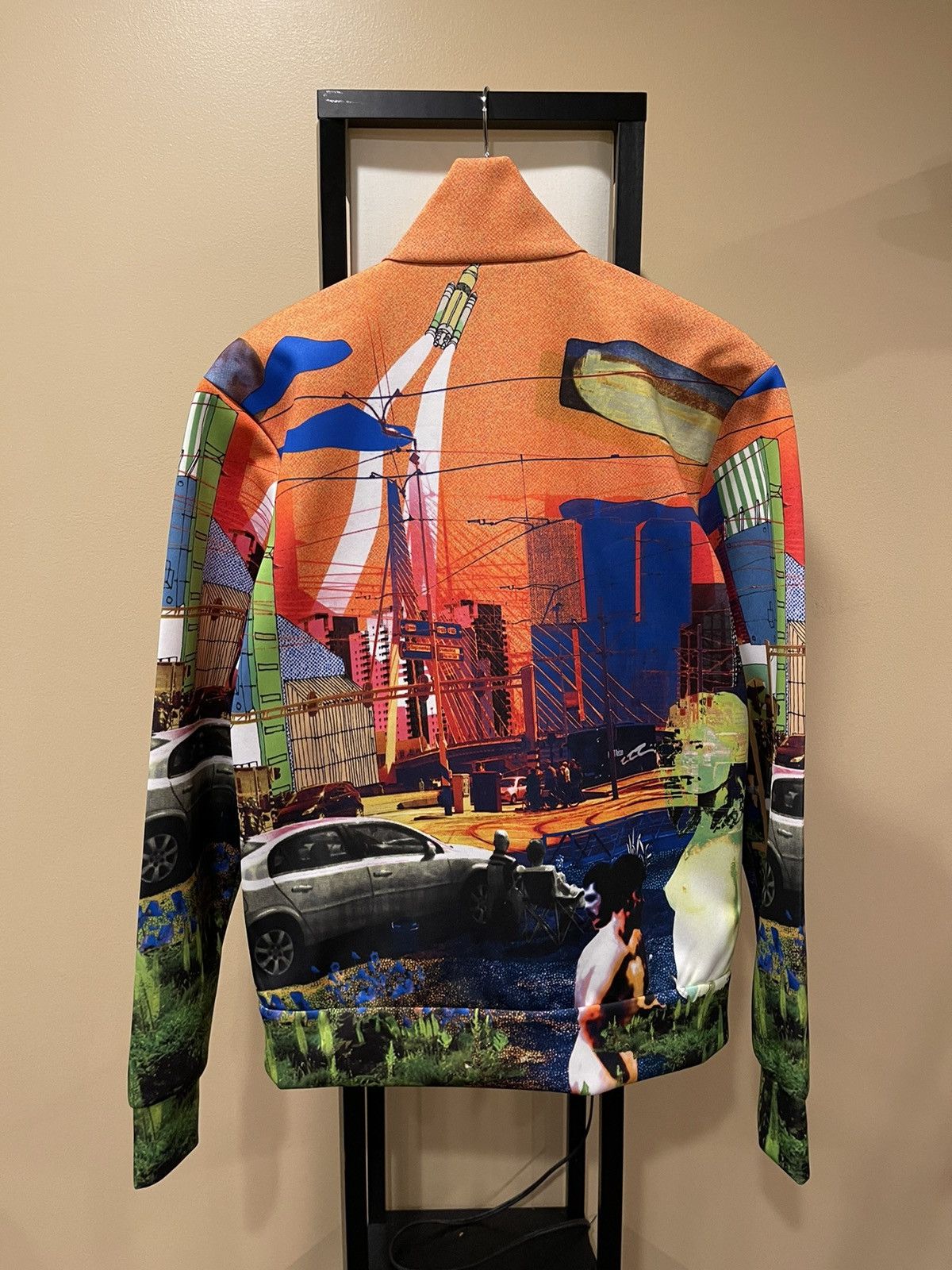 Prada Prada Psychedelic Multicolor Track Jacket 2019 Size US S / EU 44-46 / 1 - 14 Thumbnail