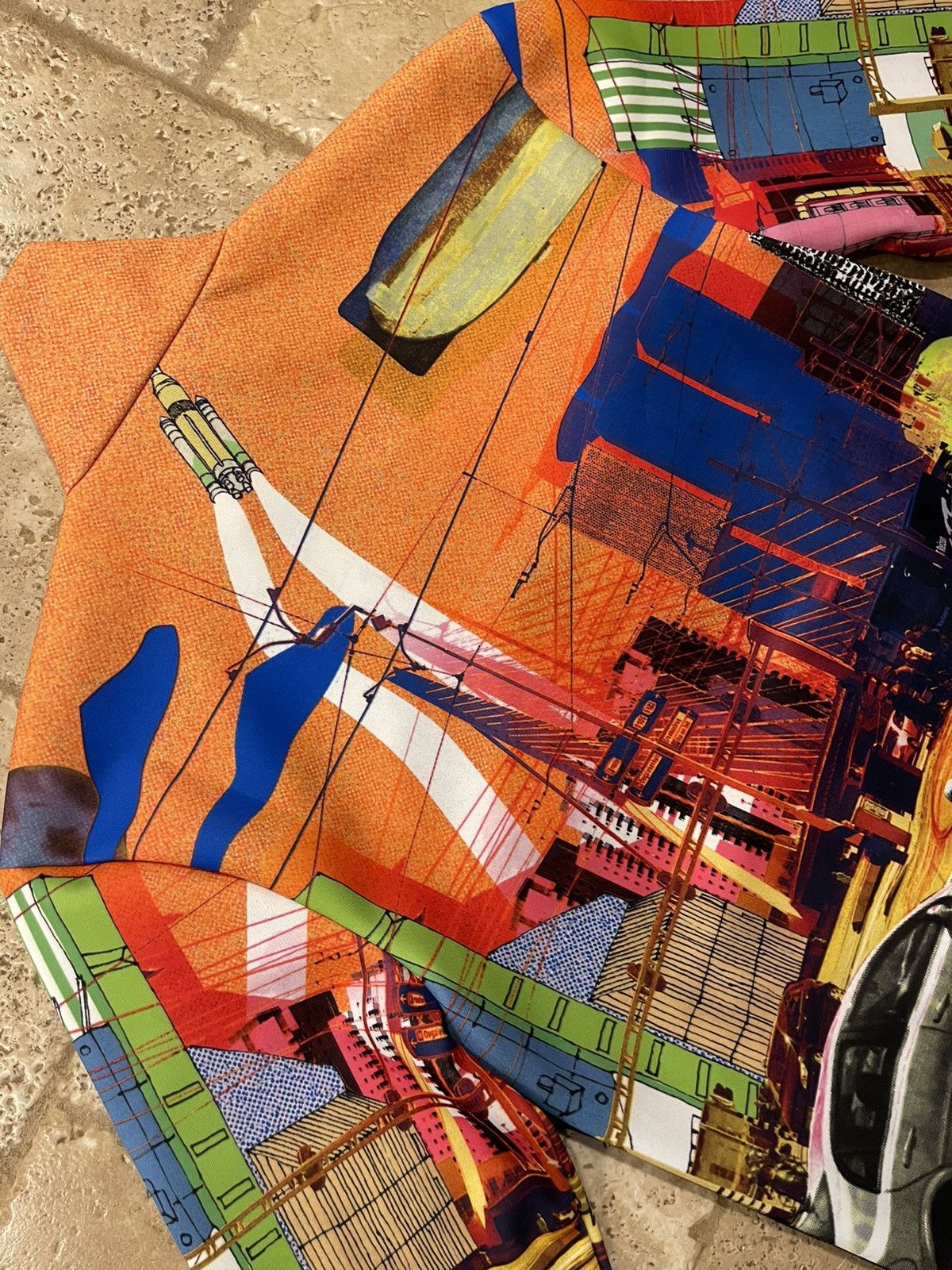 Prada Prada Psychedelic Multicolor Track Jacket 2019 Size US S / EU 44-46 / 1 - 12 Thumbnail