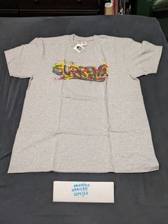 Supreme Paint Logo Tee | Grailed