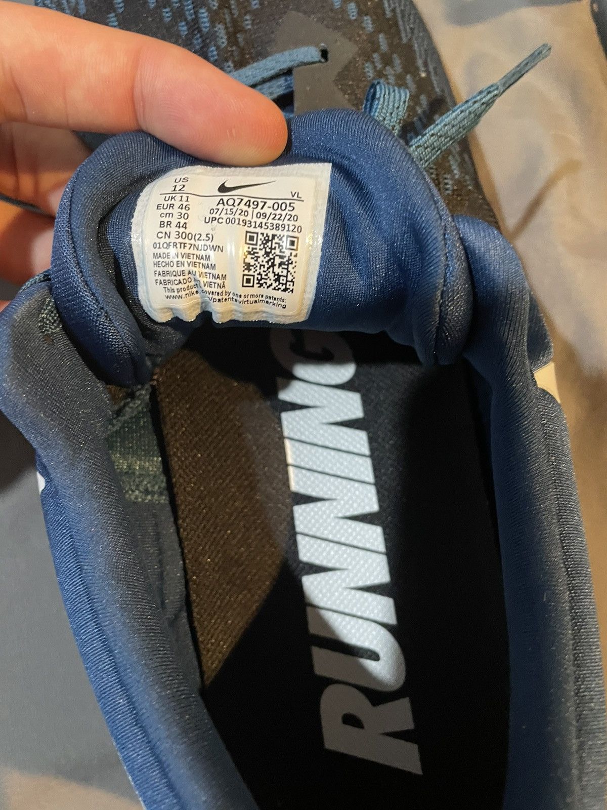 Nike Nike Zoom Running Shoe Size US 12 / EU 45 - 6 Thumbnail