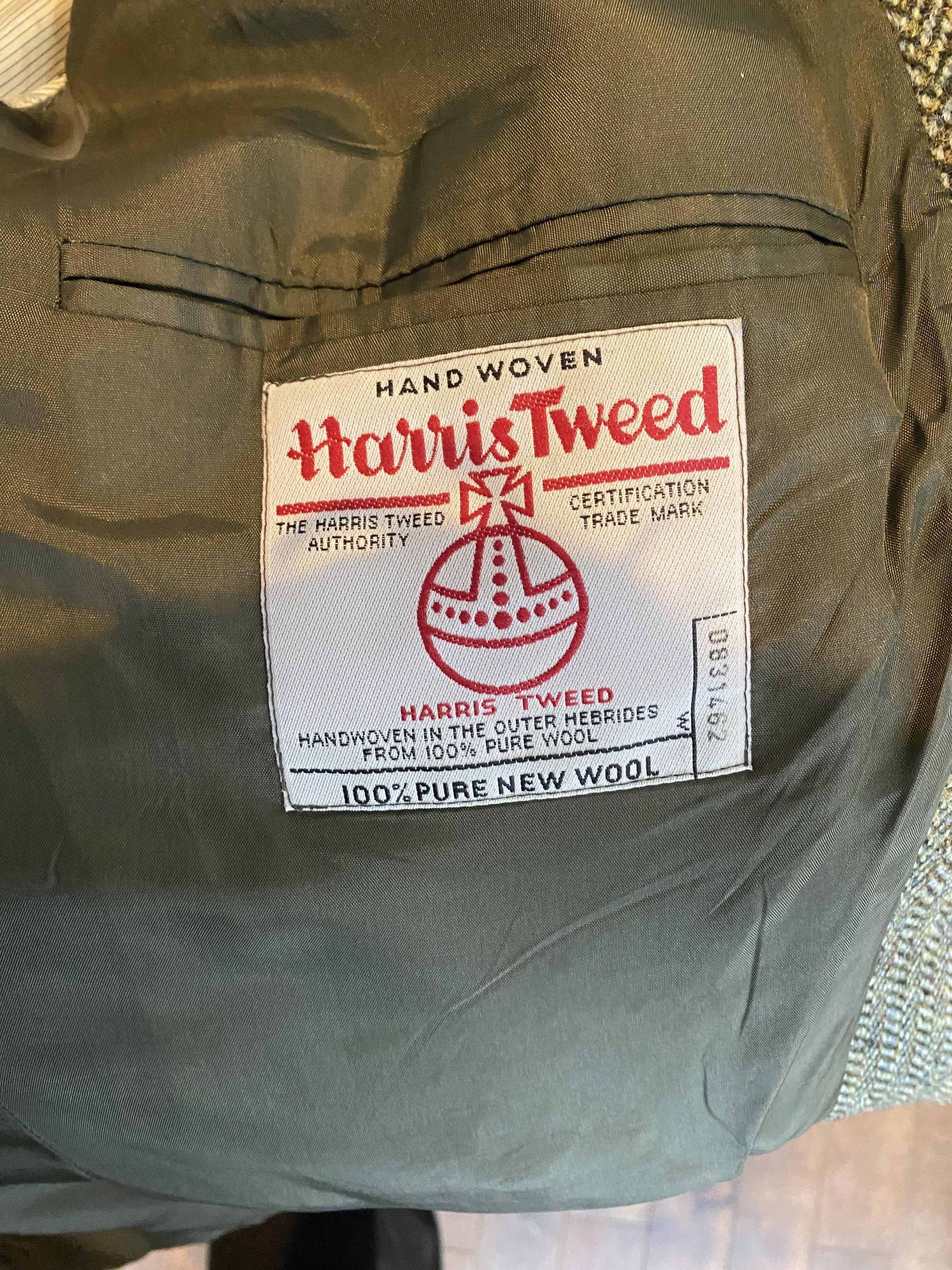 Harris Tweed Harris Tweed Handwoven Wool Jacket Size US L / EU 52-54 / 3 - 3 Thumbnail