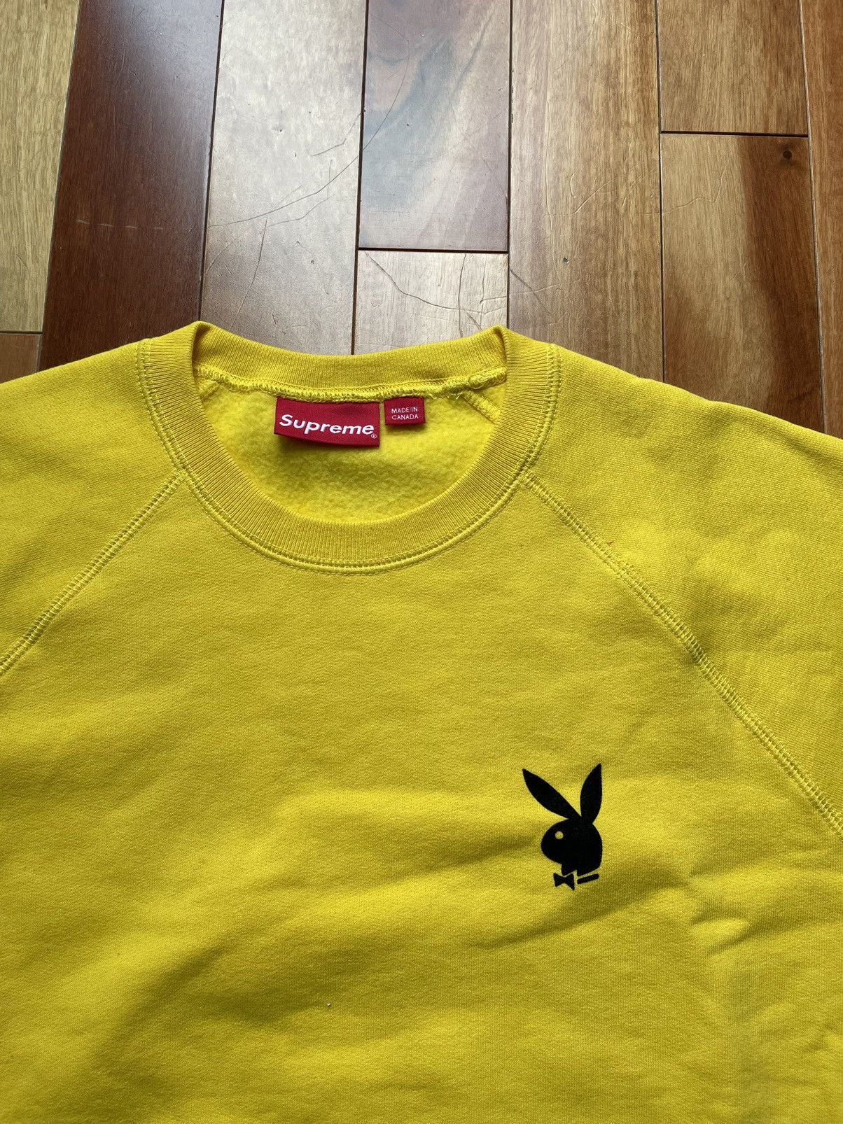 Supreme Supreme x Playboy Crewneck Sweatshirt Size US M / EU 48-50 / 2 - 2 Thumbnail