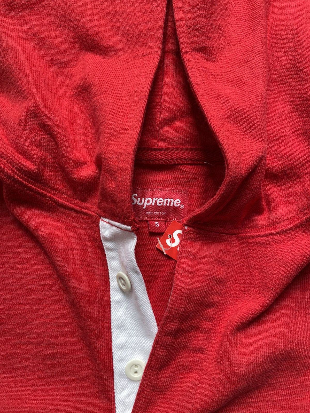 Supreme Supreme Arabic Hooded Rugby Polo Size US S / EU 44-46 / 1 - 3 Thumbnail