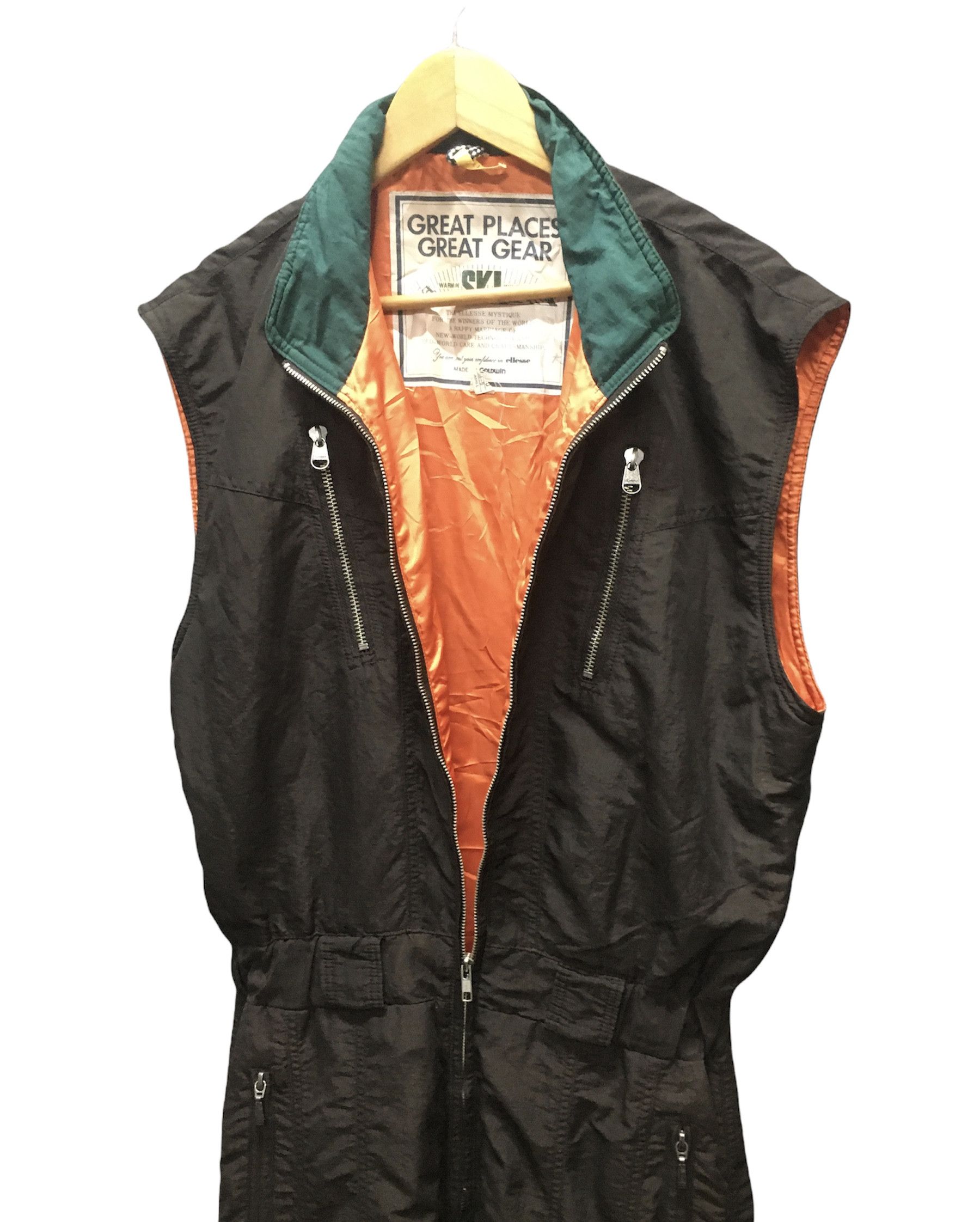 Ellesse × Goldwin Vintage Ellesse x Goldwin Ski Jumpsuit Size US 32 / EU 48 - 5 Thumbnail