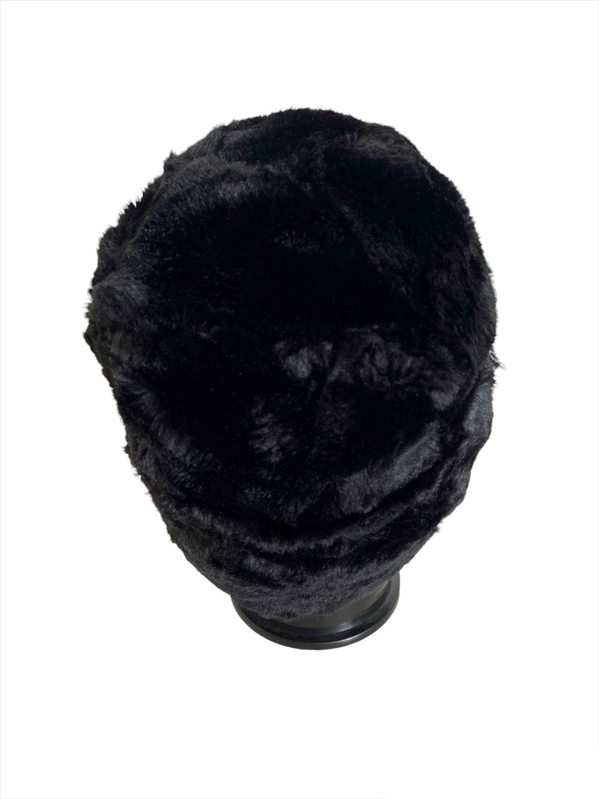 DKNY DKNY Mohair Hat full black nuce designer Size ONE SIZE - 2 Thumbnail