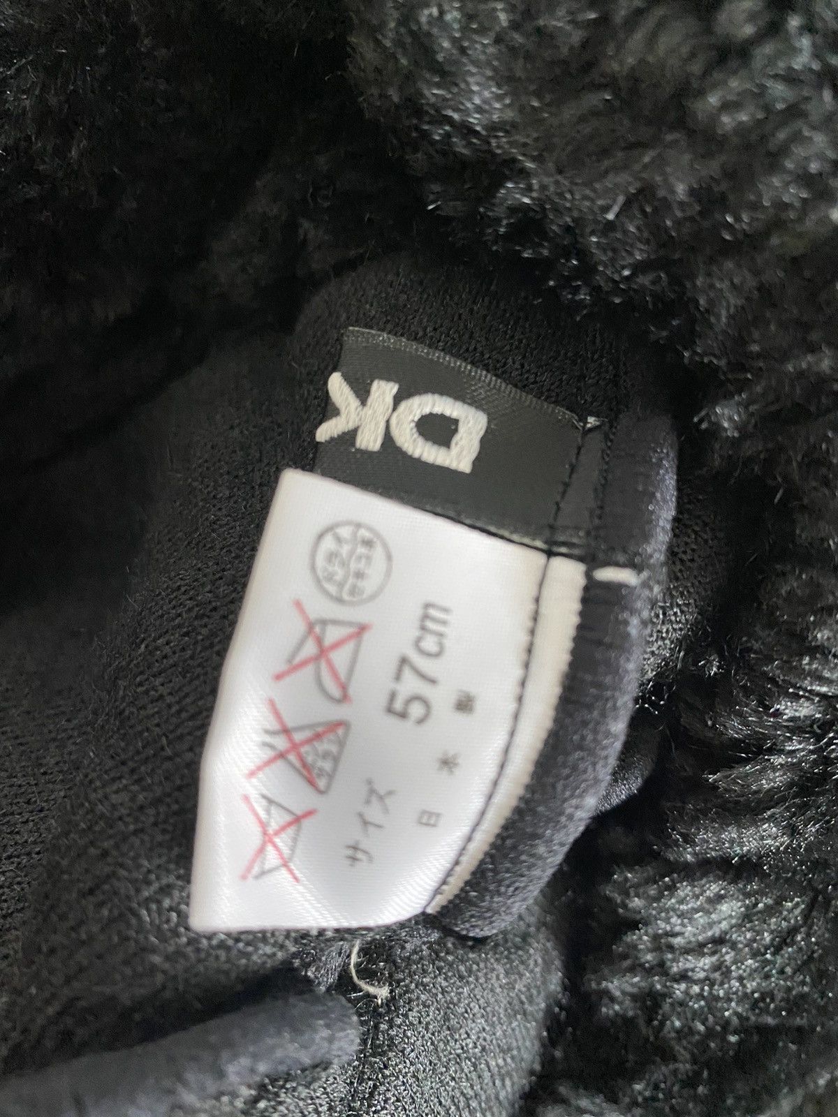 DKNY DKNY Mohair Hat full black nuce designer Size ONE SIZE - 5 Thumbnail