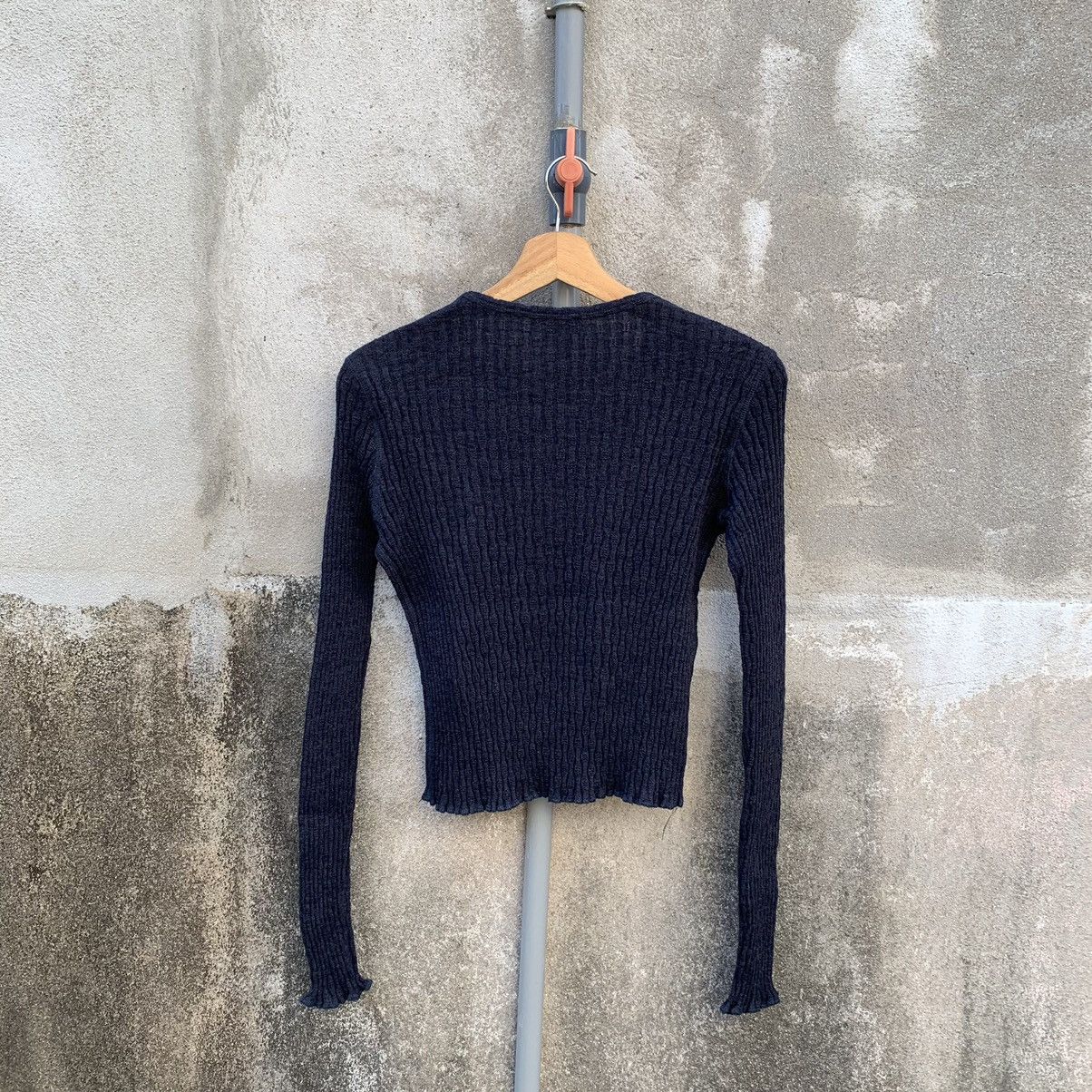 Alberta Ferretti Alberta Ferretti Philosphy Long Sleeve Knit Cropped Sweater Size US XS / EU 42 / 0 - 10 Thumbnail