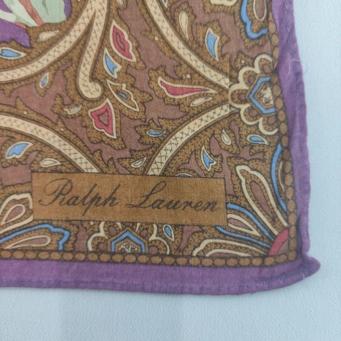 Ralph Lauren × Vintage Ralph Lauren Handkerchief/ Neckerchief/ Bandana - 3F2244 Size ONE SIZE - 5 Thumbnail