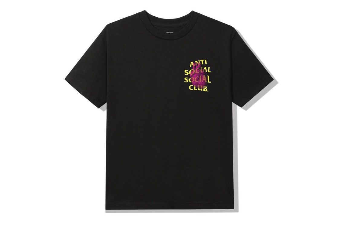 Anti Social Social Club Pulse Check Black Tee in Large (BIG HEART GRAPHIC) ASSC Size US L / EU 52-54 / 3 - 2 Thumbnail