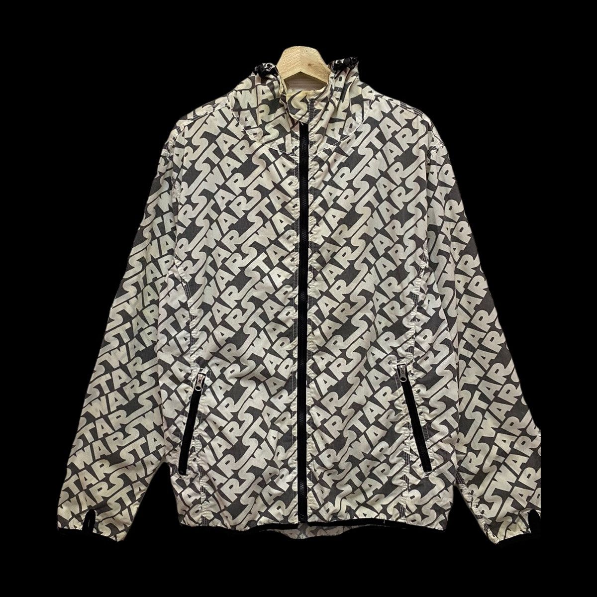 go slow caravan RARE‼️GO SLOW CARAVAN X STAR WARS MOVIE FULL PRINT JACKET Size US M / EU 48-50 / 2 - 6 Thumbnail