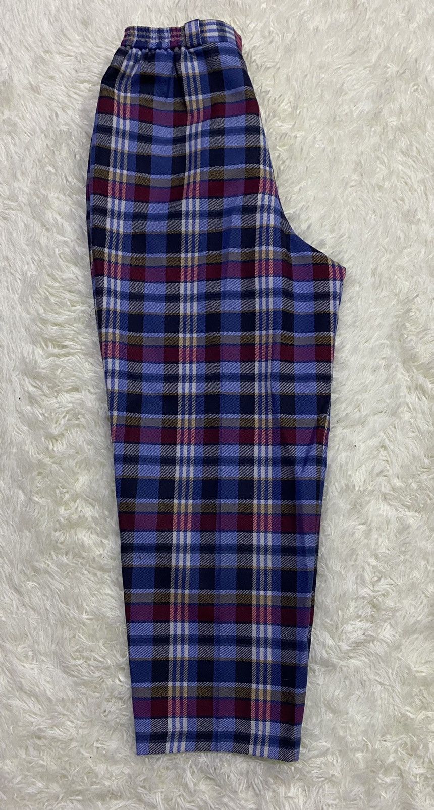 Christian Dior Monsieur × Vintage Vintage Christian Dior Sport Wool Tartan Pants Size US 30 / EU 46 - 7 Thumbnail
