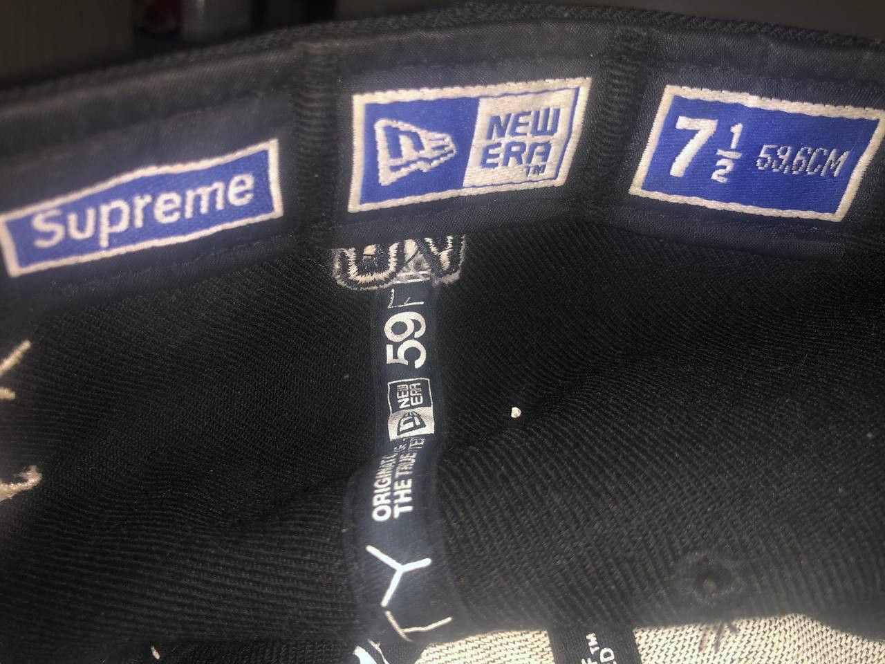 New Era × Supreme Never Rat On Your Friends "Goodfellas" Fitted Cap S/S06 Size ONE SIZE - 5 Thumbnail