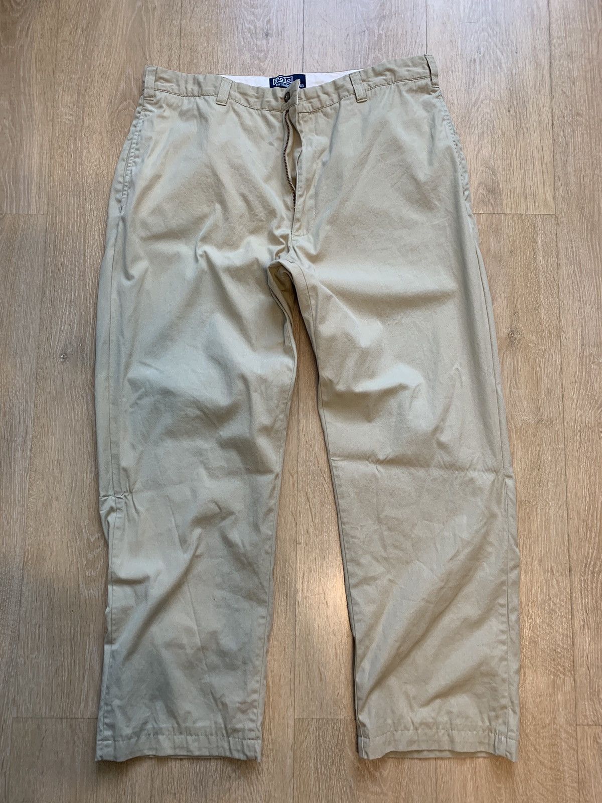 Japanese Brand × Polo Ralph Lauren × Vintage Vintage POLO RALPH LAUREN Chino beige Size US 38 / EU 54 - 1 Thumbnail