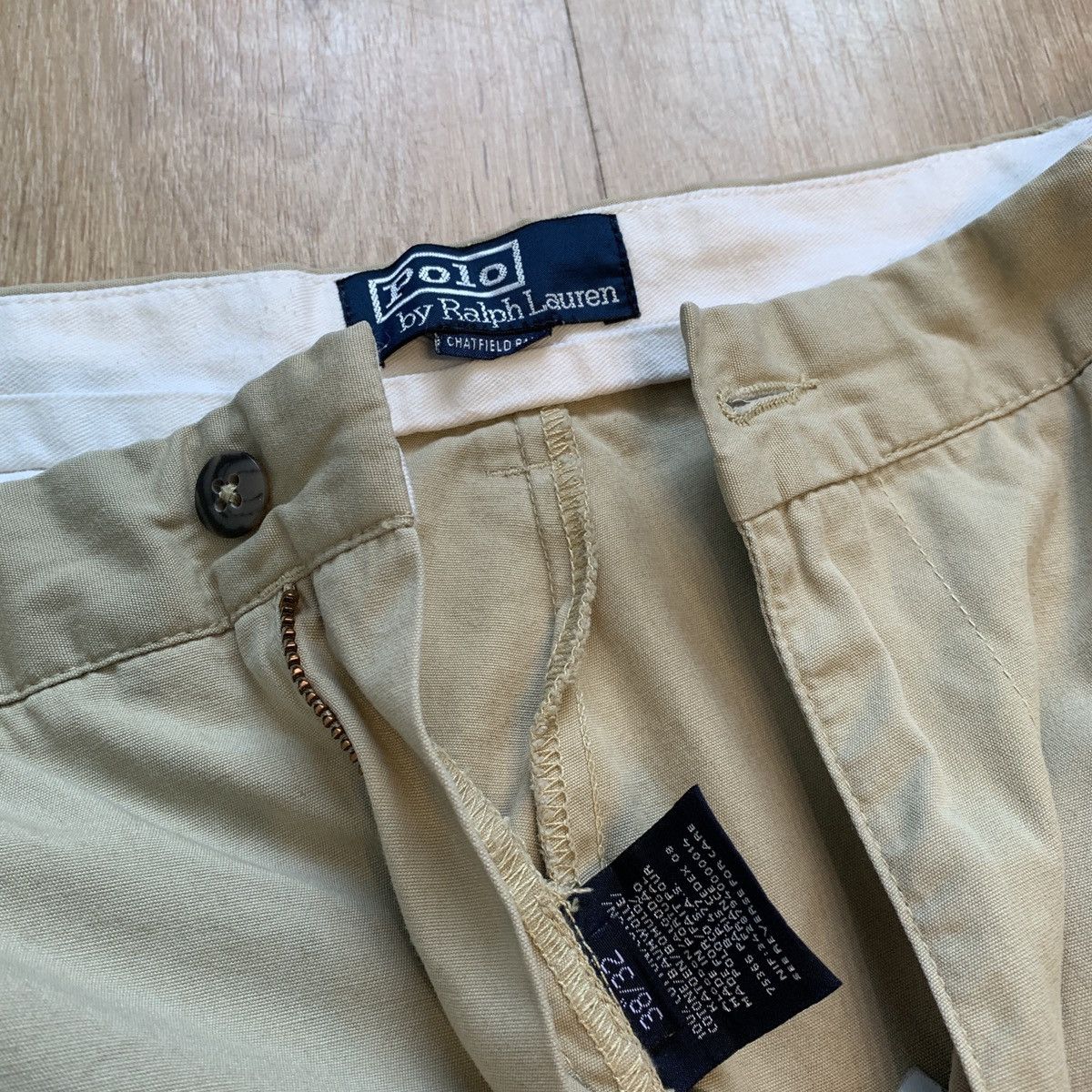 Japanese Brand × Polo Ralph Lauren × Vintage Vintage POLO RALPH LAUREN Chino beige Size US 38 / EU 54 - 2 Thumbnail