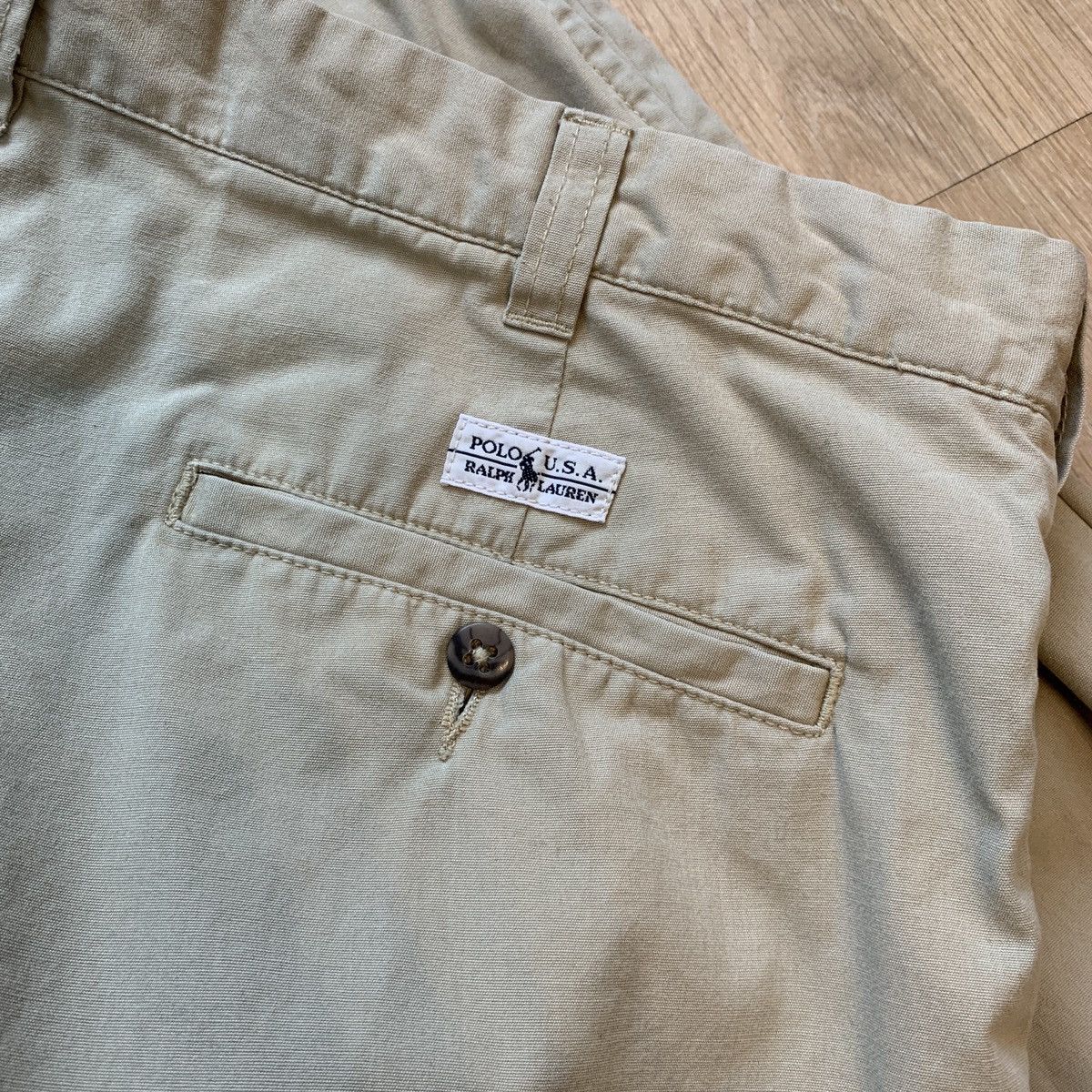 Japanese Brand × Polo Ralph Lauren × Vintage Vintage POLO RALPH LAUREN Chino beige Size US 38 / EU 54 - 3 Thumbnail