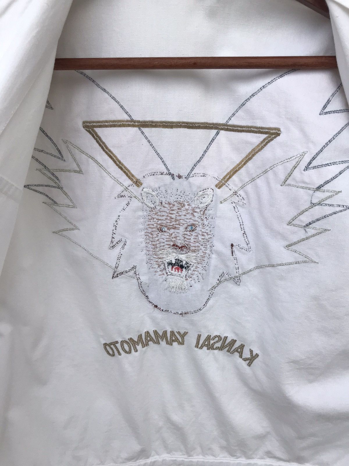 Kansai Yamamoto VINTAGE KANSAI YAMAMOTO Archival 3D Lion Head Winged Jacket Size US S / EU 44-46 / 1 - 11 Thumbnail