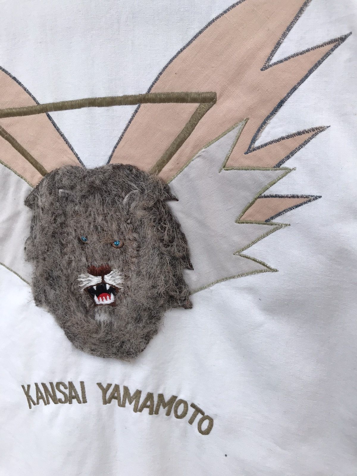 Kansai Yamamoto VINTAGE KANSAI YAMAMOTO Archival 3D Lion Head Winged Jacket Size US S / EU 44-46 / 1 - 10 Thumbnail