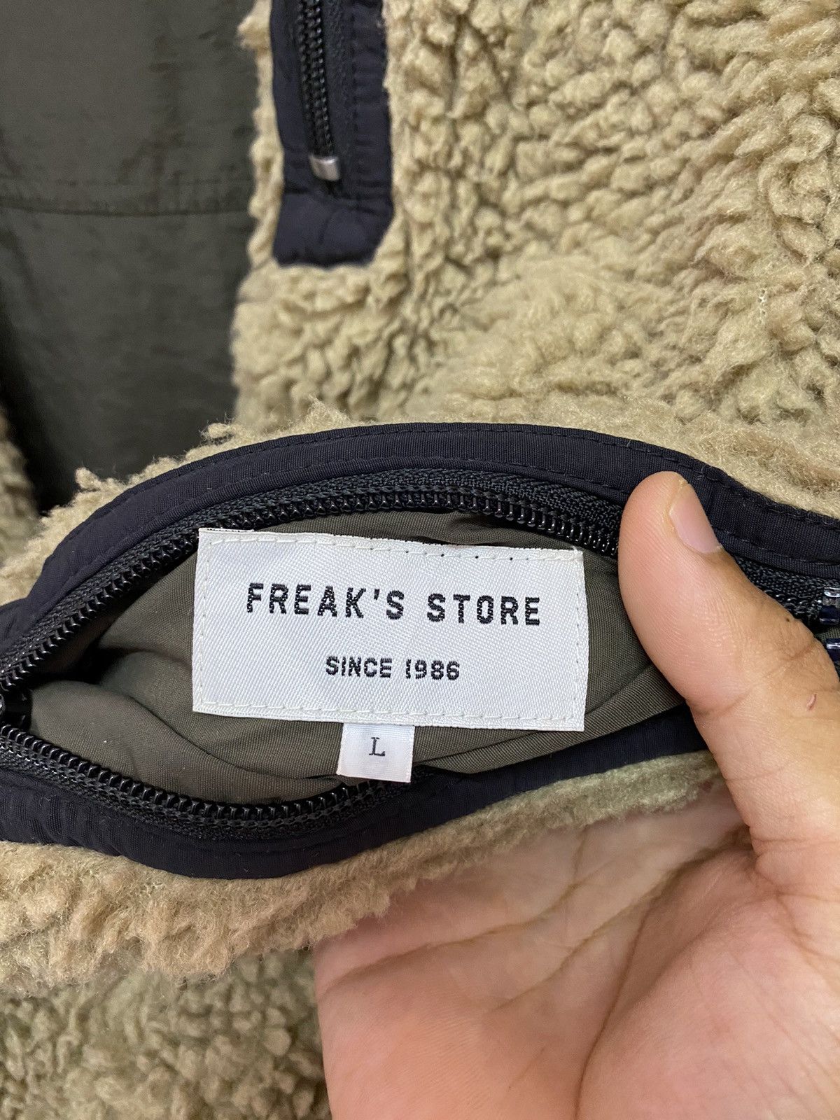 Kapital 🔥FREAKS STORE BOA FLEECE JACKET Size US L / EU 52-54 / 3 - 11 Thumbnail