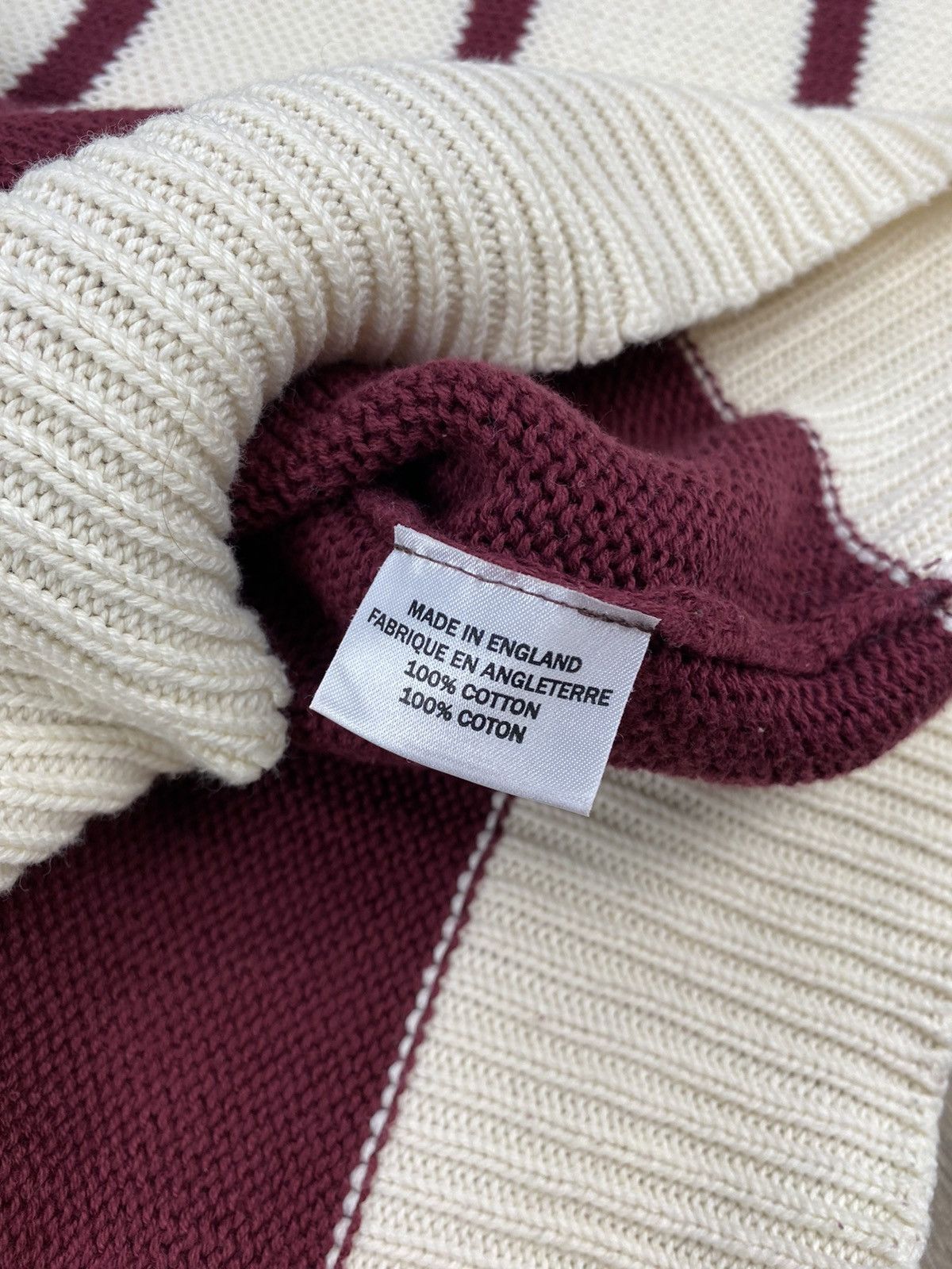 YMC Mens YMC London Cotton Knit Sweater Pullover size L Size US L / EU 52-54 / 3 - 4 Thumbnail