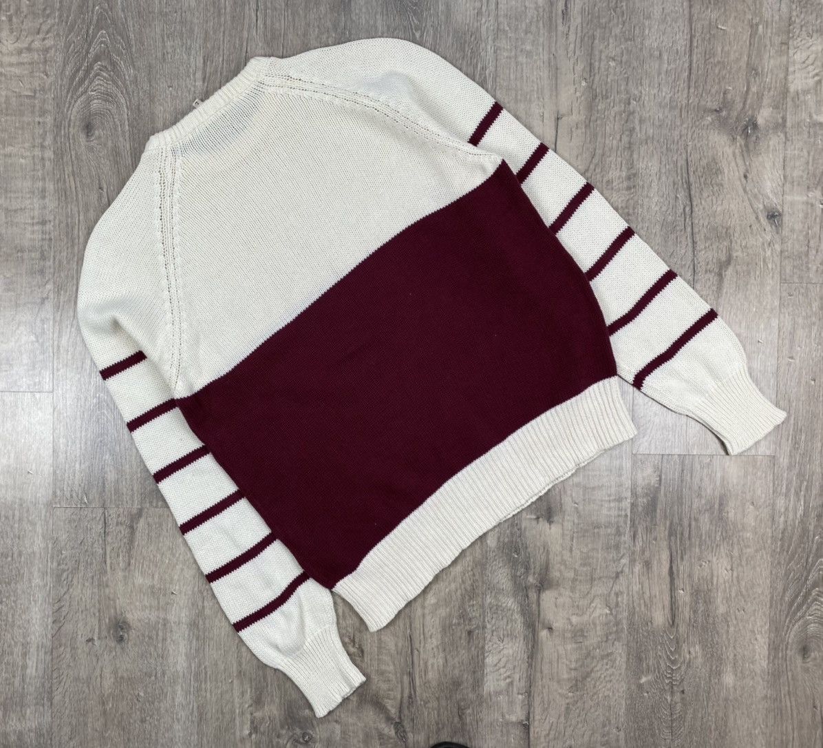 YMC Mens YMC London Cotton Knit Sweater Pullover size L Size US L / EU 52-54 / 3 - 5 Thumbnail