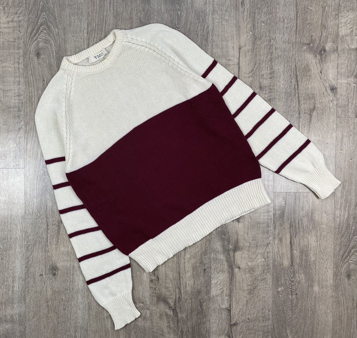 YMC Mens YMC London Cotton Knit Sweater Pullover size L Size US L / EU 52-54 / 3 - 1 Thumbnail