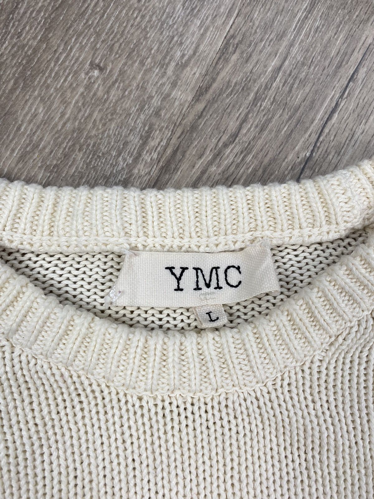 YMC Mens YMC London Cotton Knit Sweater Pullover size L Size US L / EU 52-54 / 3 - 3 Thumbnail