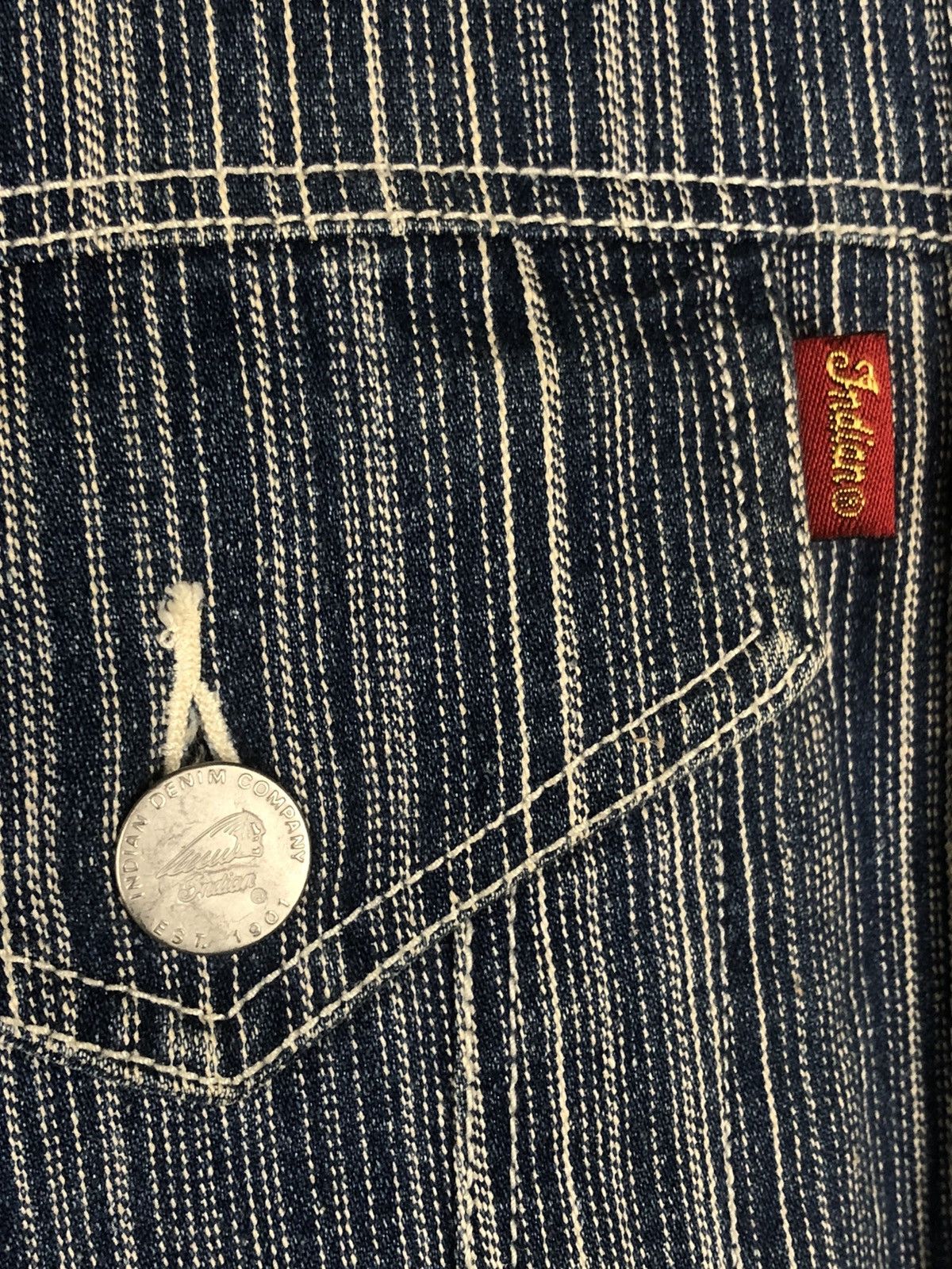 Indian Motorcycle Indian Motorcycle Fur Lining Denim Jacket Size US M / EU 48-50 / 2 - 9 Thumbnail