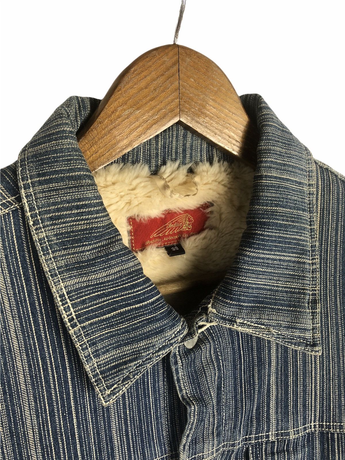 Indian Motorcycle Indian Motorcycle Fur Lining Denim Jacket Size US M / EU 48-50 / 2 - 5 Thumbnail