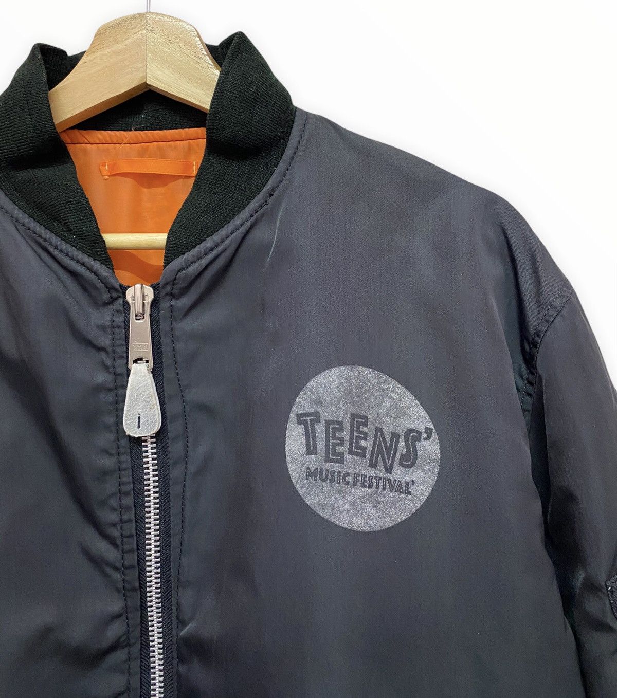 Japanese Brand RARE🔥TEENS MUSIC FESTIVAL BOMBER JACKET Size US XL / EU 56 / 4 - 9 Thumbnail