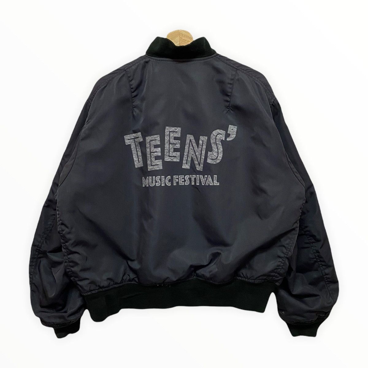 Japanese Brand RARE🔥TEENS MUSIC FESTIVAL BOMBER JACKET Size US XL / EU 56 / 4 - 7 Thumbnail