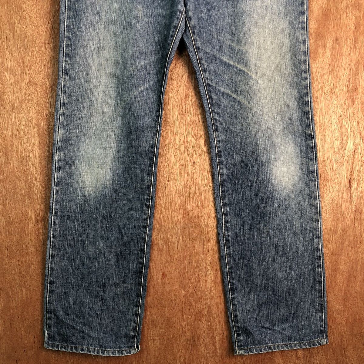 Edwin DLL Edwin Blue vintage japan jeans Denim #c186 Size US 33 - 3 Thumbnail