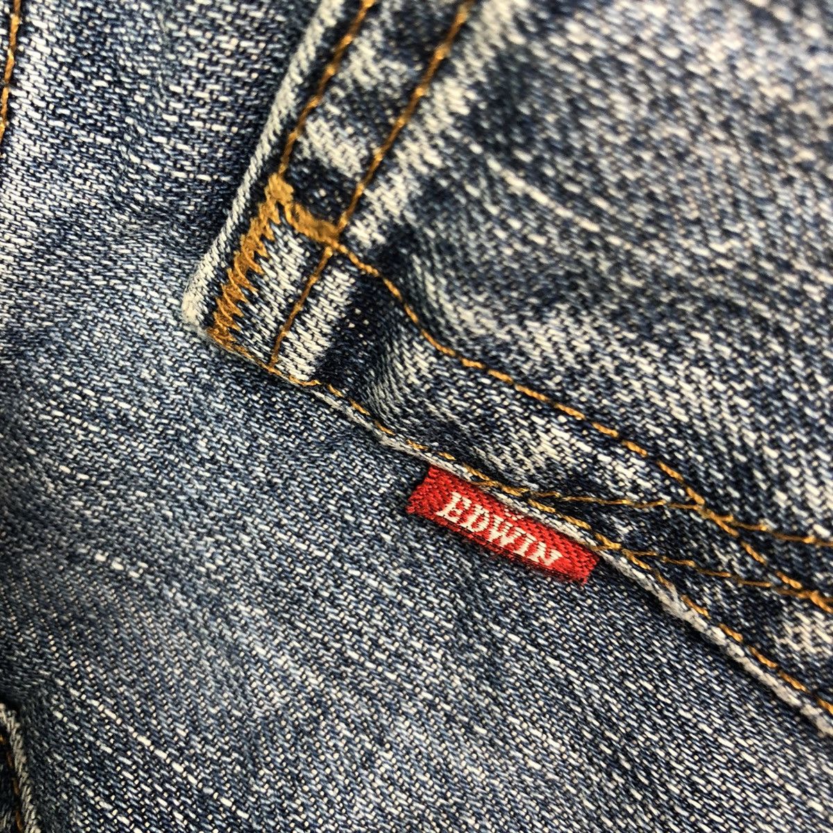 Edwin DLL Edwin Blue vintage japan jeans Denim #c186 Size US 33 - 9 Thumbnail