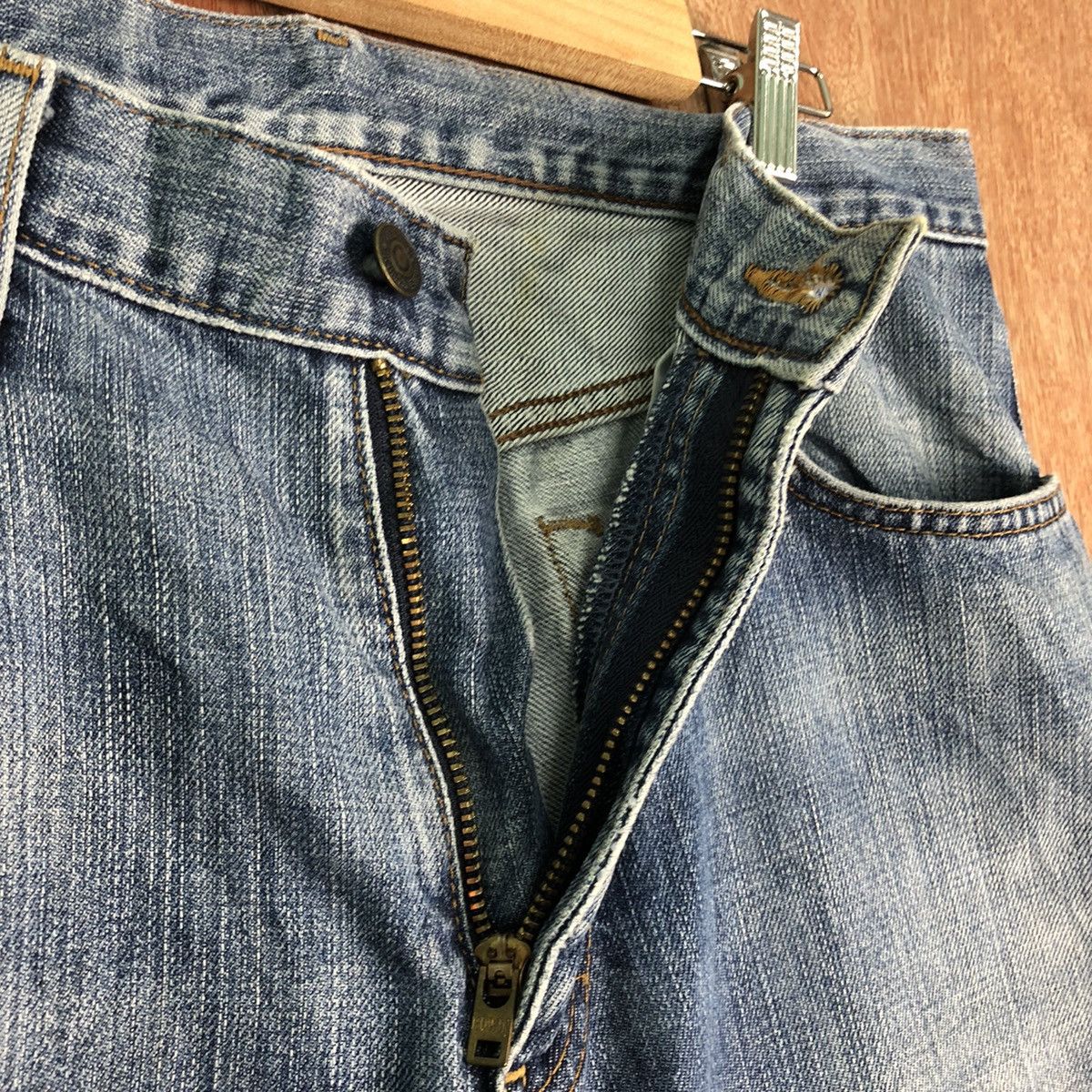 Edwin DLL Edwin Blue vintage japan jeans Denim #c186 Size US 33 - 5 Thumbnail