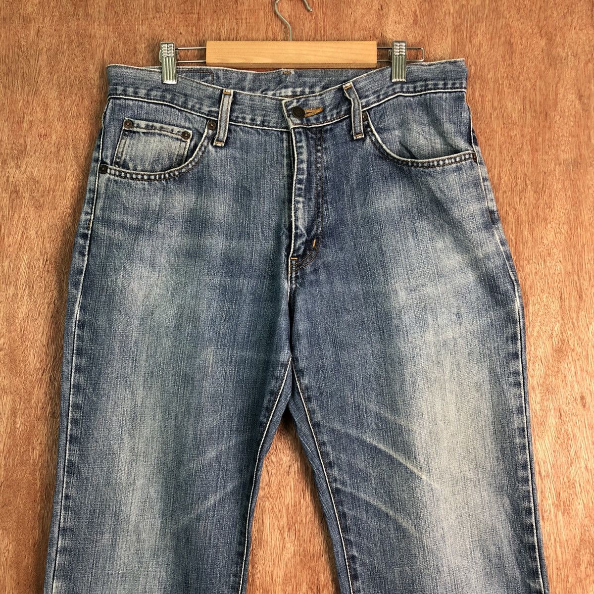 Edwin DLL Edwin Blue vintage japan jeans Denim #c186 Size US 33 - 2 Thumbnail