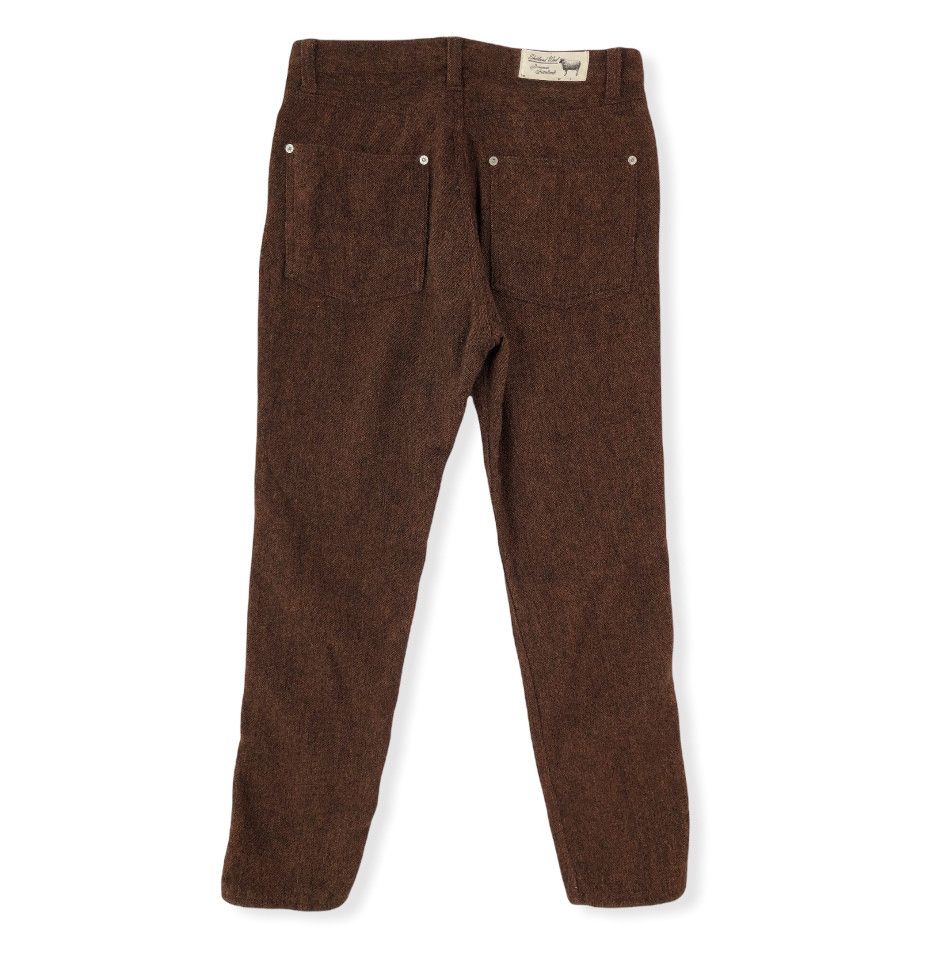 Journal Standard SHETLAND WOOL BROWN HEATHER PANTS Size US 30 / EU 46 - 2 Thumbnail
