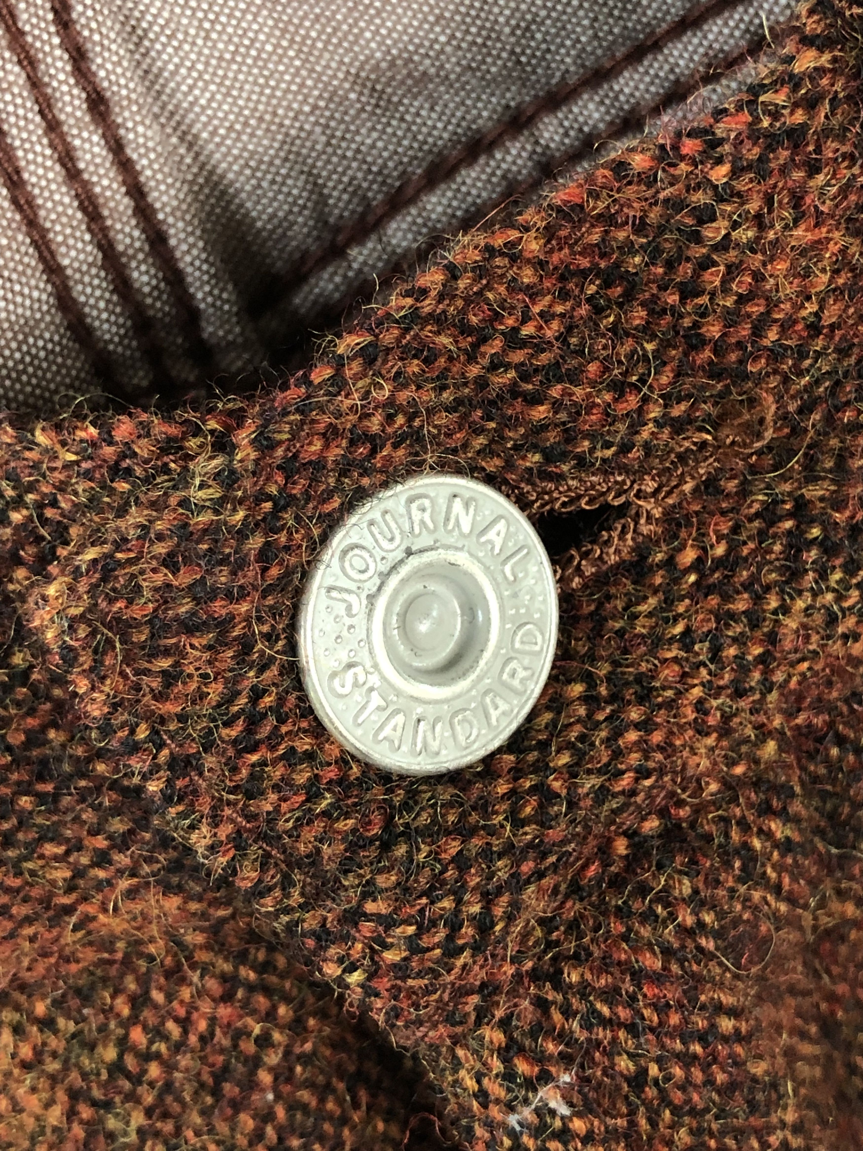 Journal Standard SHETLAND WOOL BROWN HEATHER PANTS Size US 30 / EU 46 - 10 Thumbnail