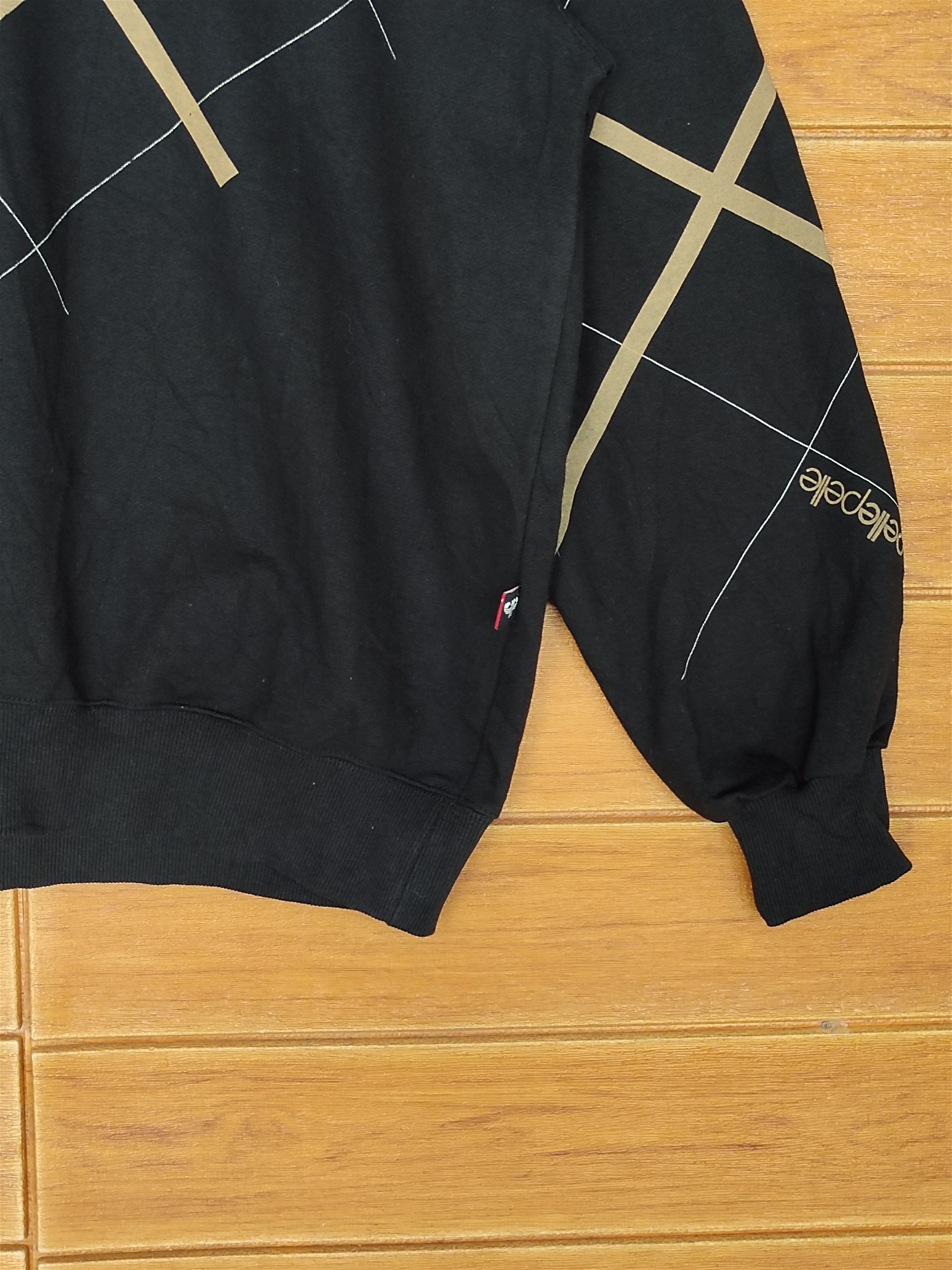Pelle Pelle Vintage 90s PELLE PELLE Checkered Design Sweatshirt Size US XXL / EU 58 / 5 - 7 Thumbnail