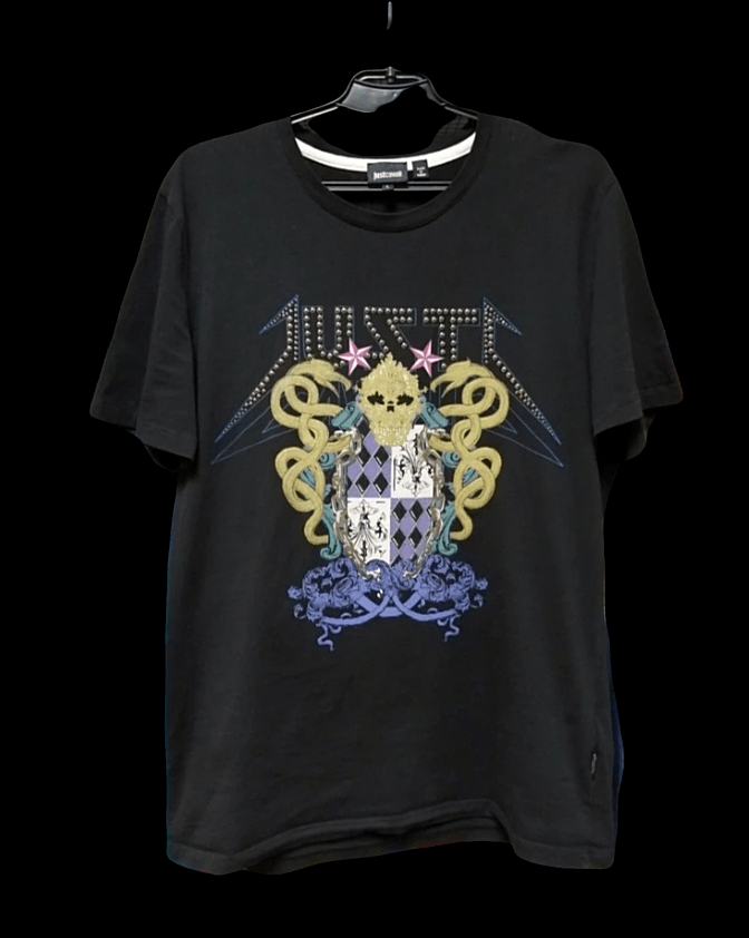 Roberto Cavalli Rare Roberto Cavalli Tshirt vintage Size US L / EU 52-54 / 3 - 1 Thumbnail